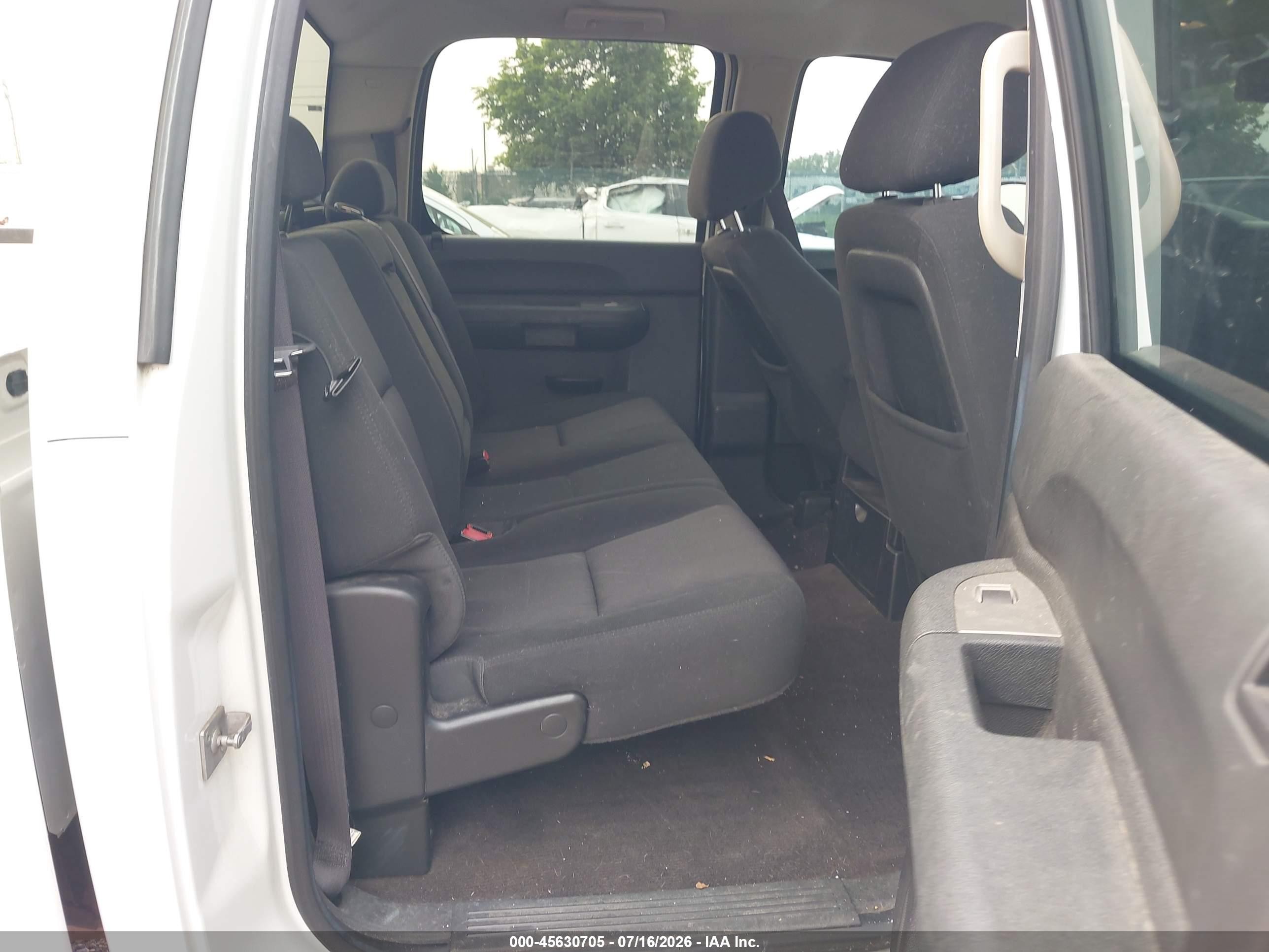 2014 Chevrolet Silverado 2500hd Lt White vin: 1GC1KXEG4EF158892