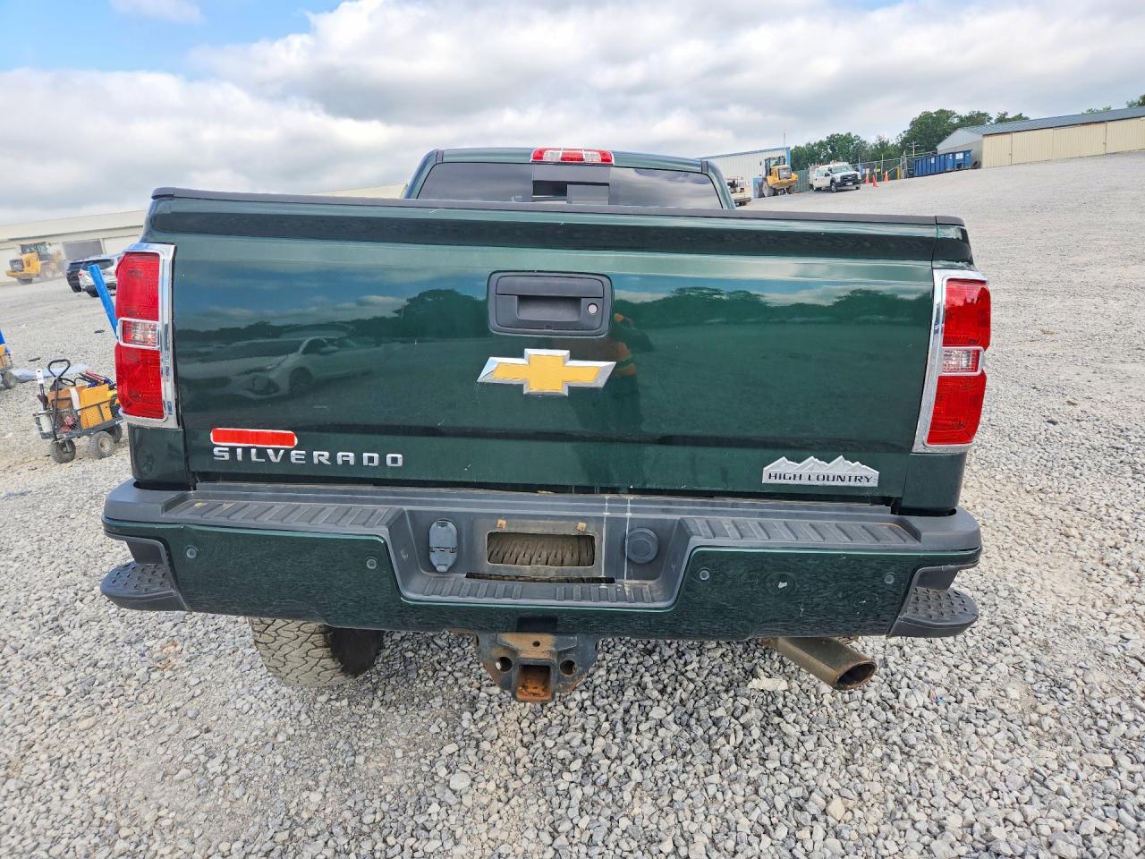 2015 Chevrolet Silverado K2500 High Country Green vin: 1GC1KXEG6FF527902