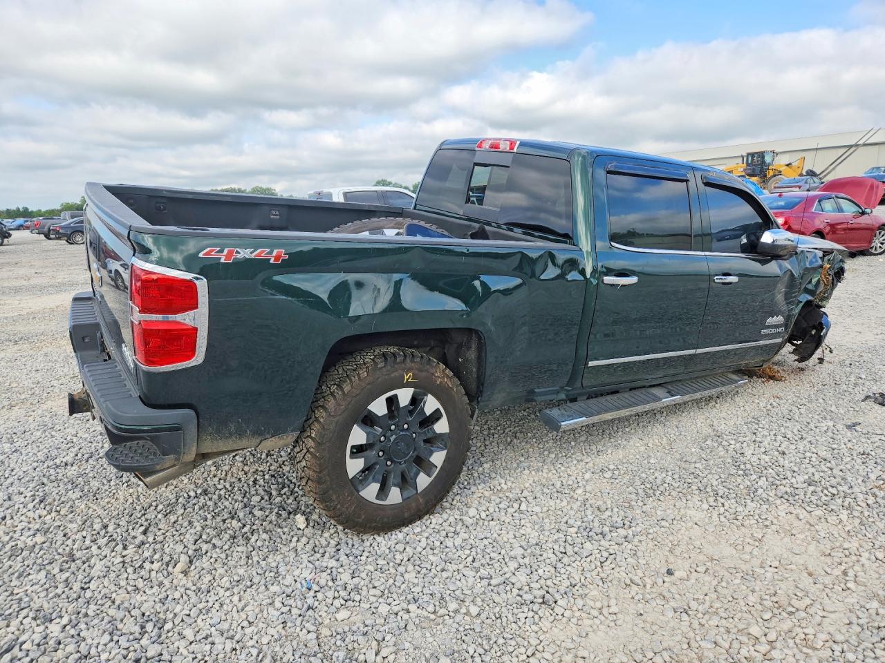 2015 Chevrolet Silverado K2500 High Country Green vin: 1GC1KXEG6FF527902