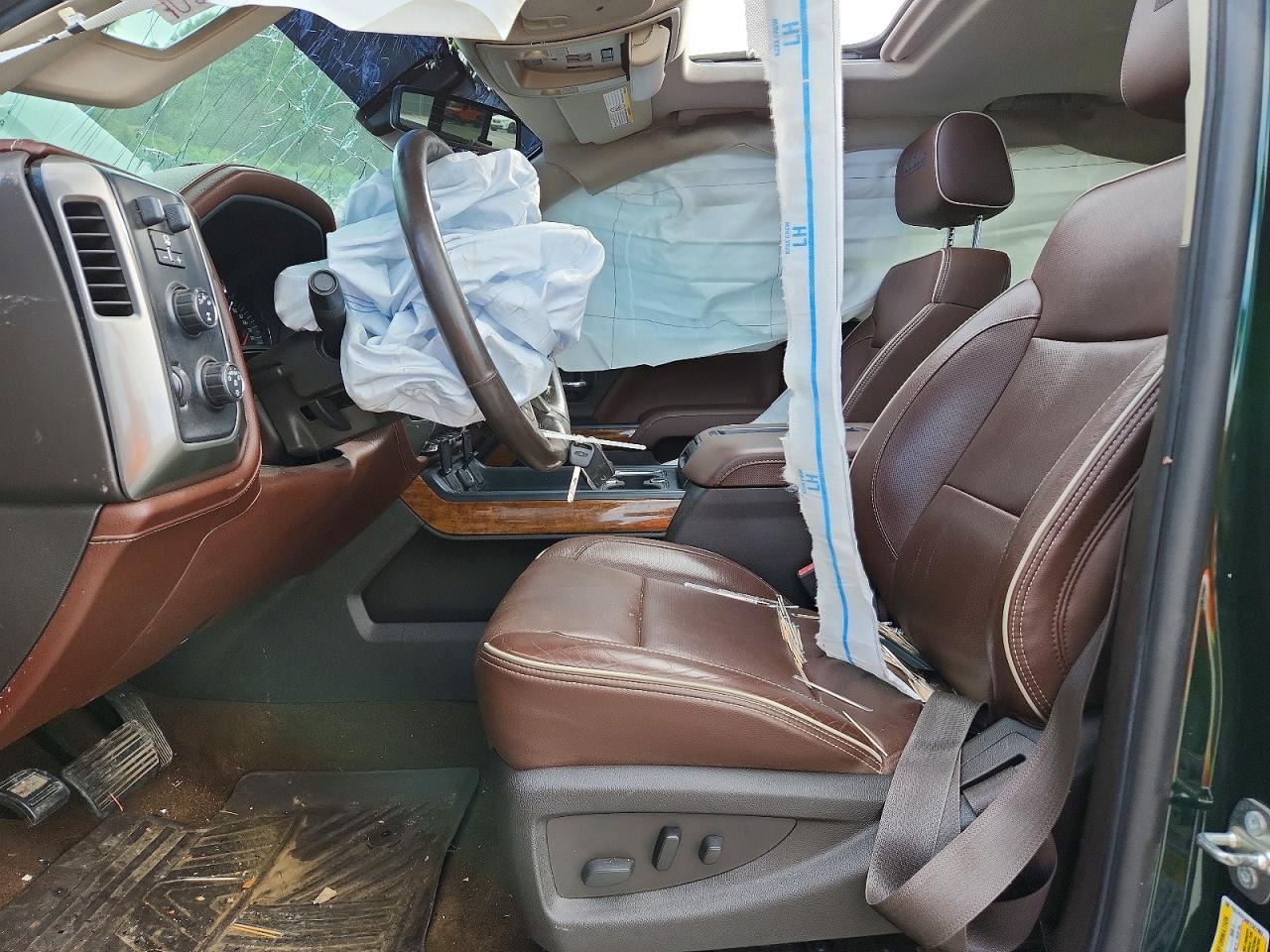 2015 Chevrolet Silverado K2500 High Country Green vin: 1GC1KXEG6FF527902
