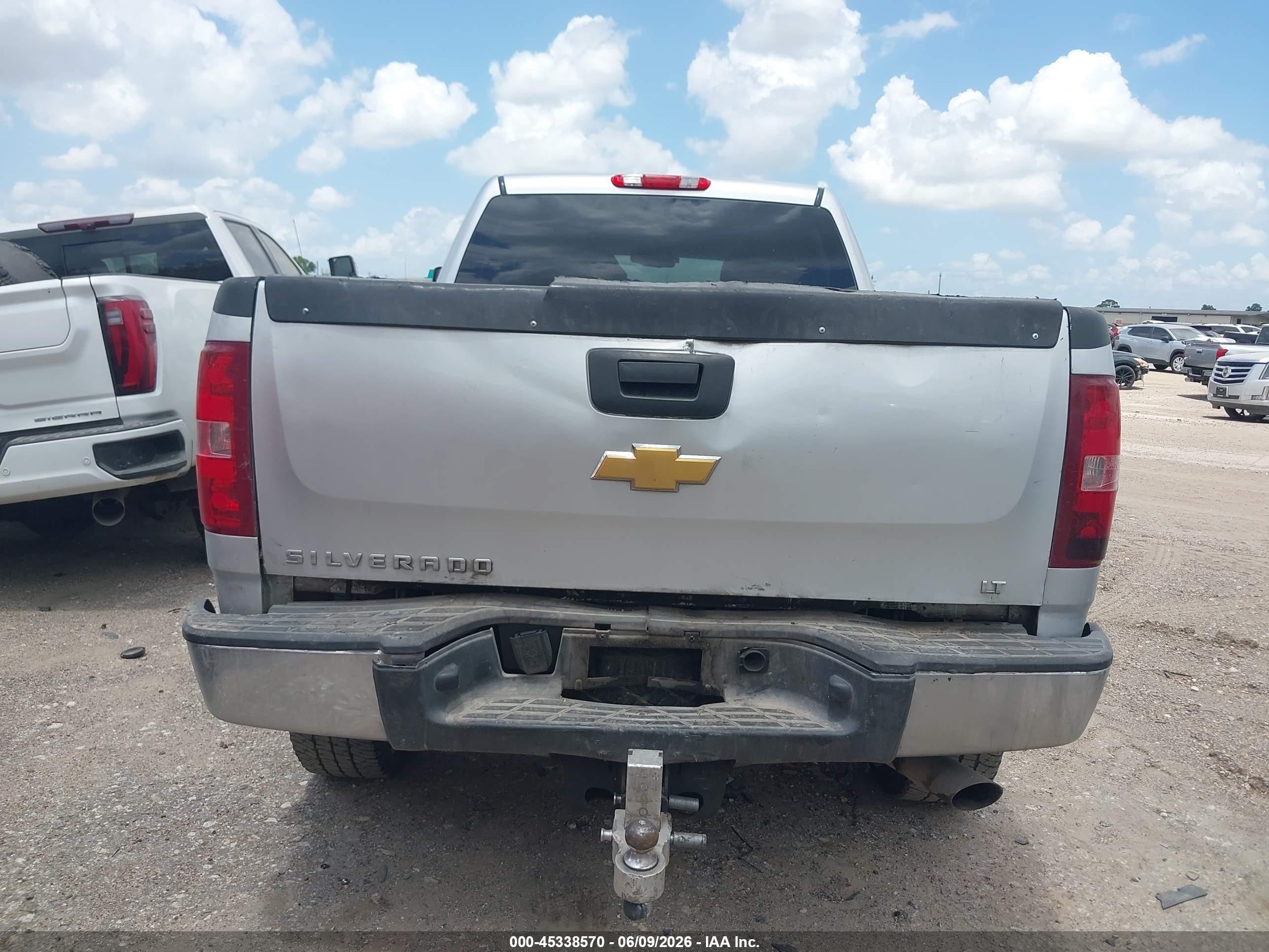 2014 Chevrolet Silverado 2500hd Lt Silver vin: 1GC1KXEG7EF157820