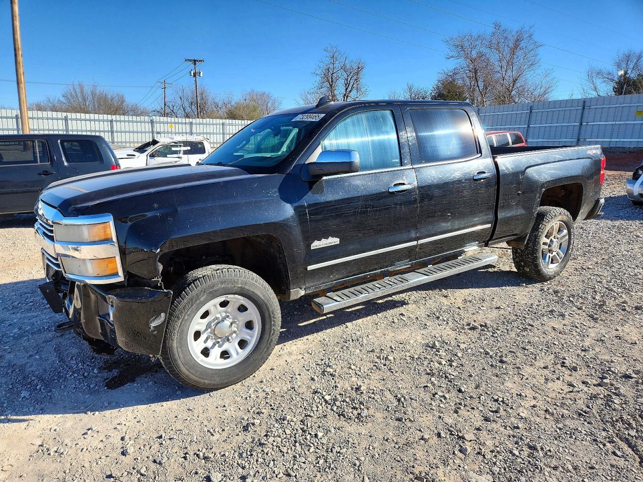 2015 Chevrolet 2500 Black vin: 1GC1KXEG9FF563096