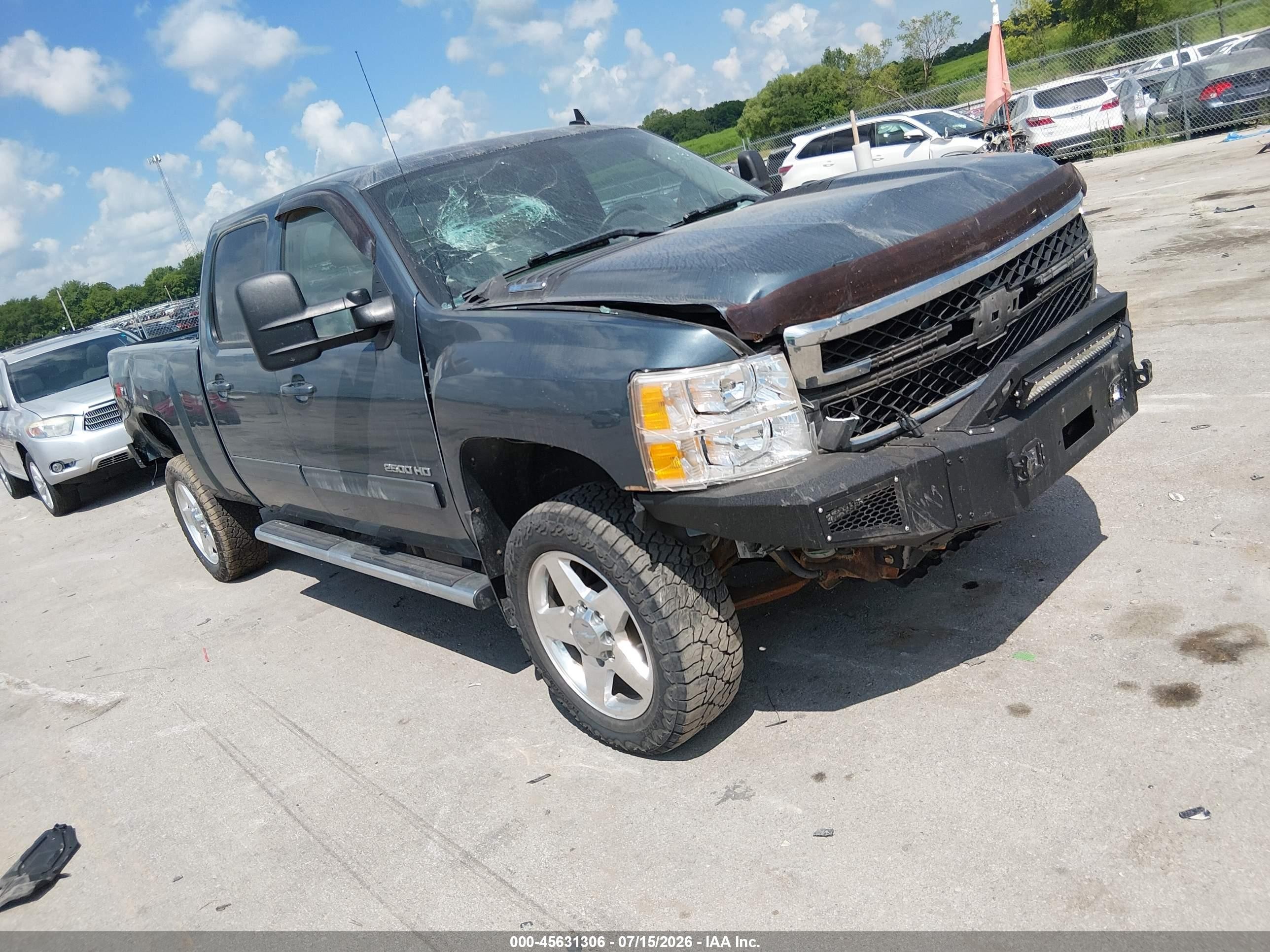 2013 Chevrolet Silverado 2500hd Ltz Синий vin: 1GC1KYC80DF205206