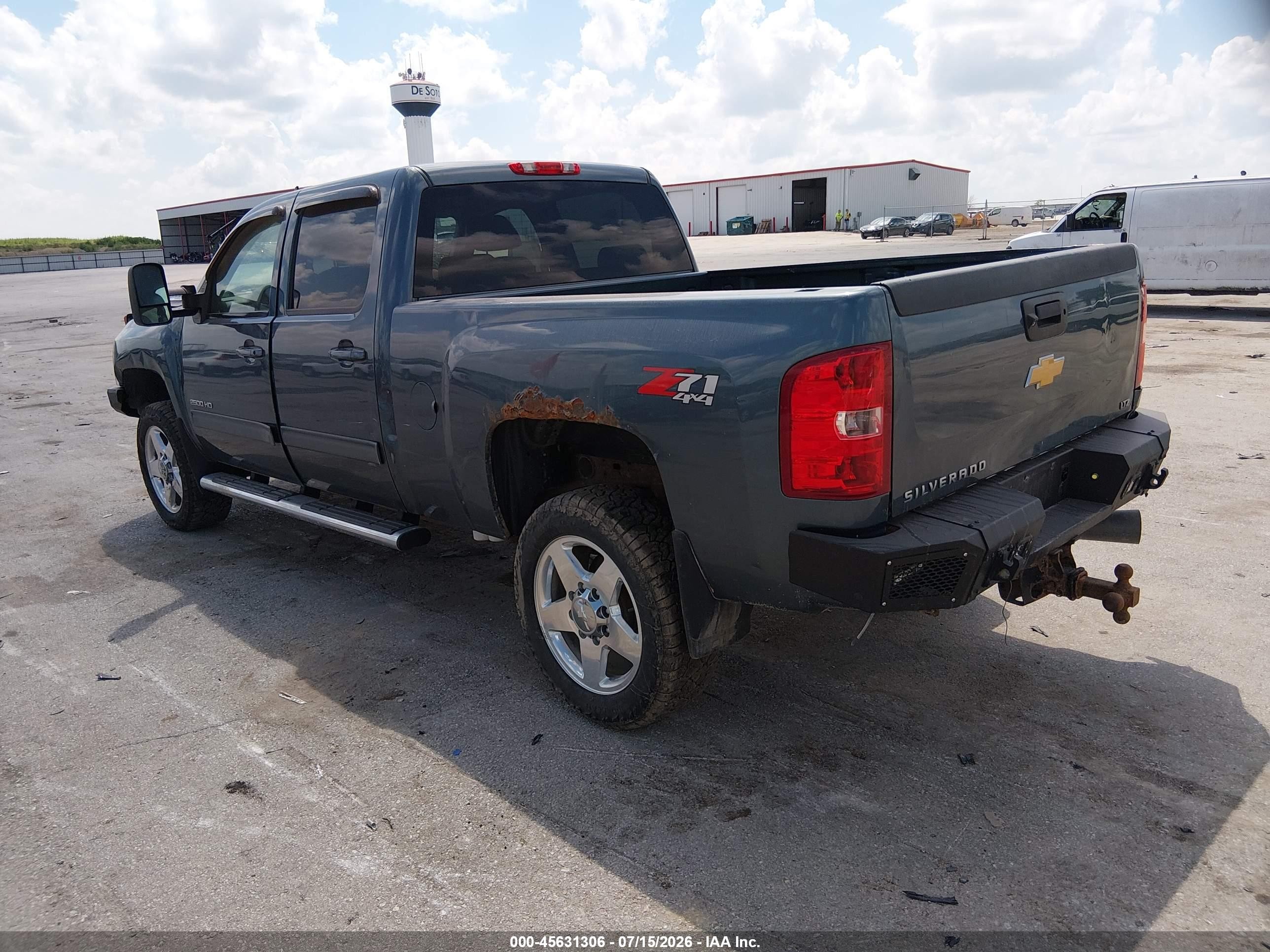 2013 Chevrolet Silverado 2500hd Ltz Синий vin: 1GC1KYC80DF205206