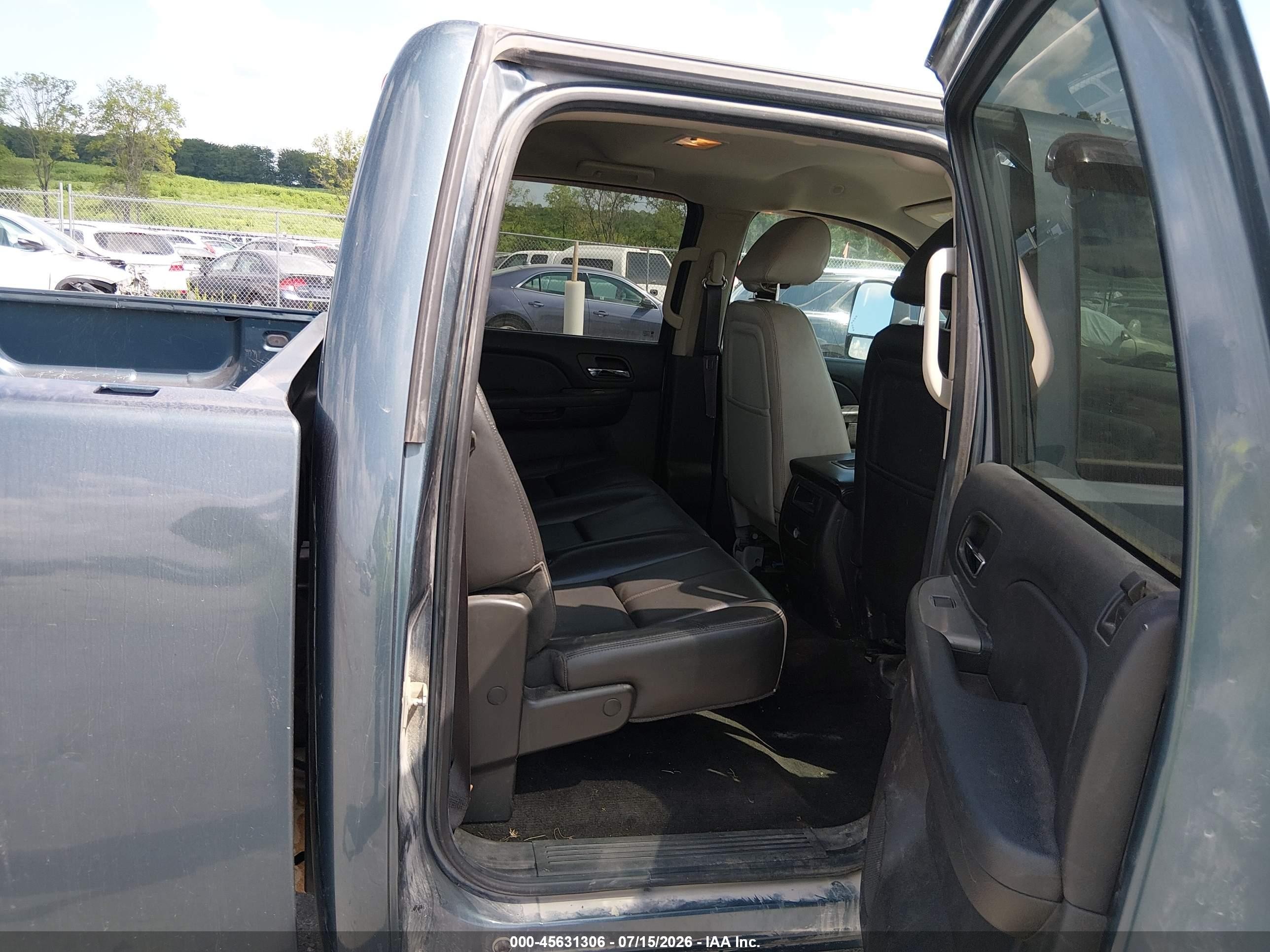 2013 Chevrolet Silverado 2500hd Ltz Синий vin: 1GC1KYC80DF205206