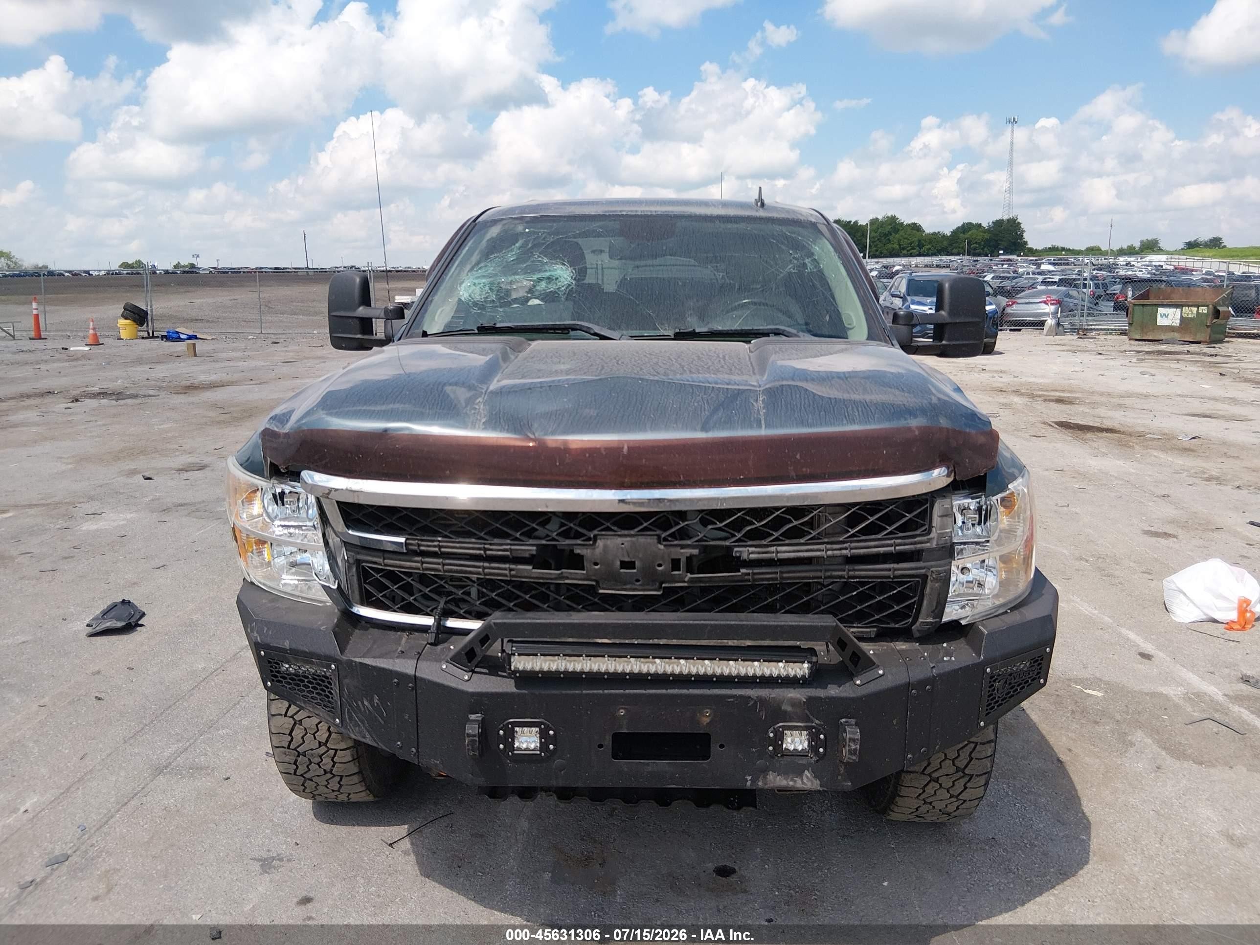 2013 Chevrolet Silverado 2500hd Ltz Синий vin: 1GC1KYC80DF205206