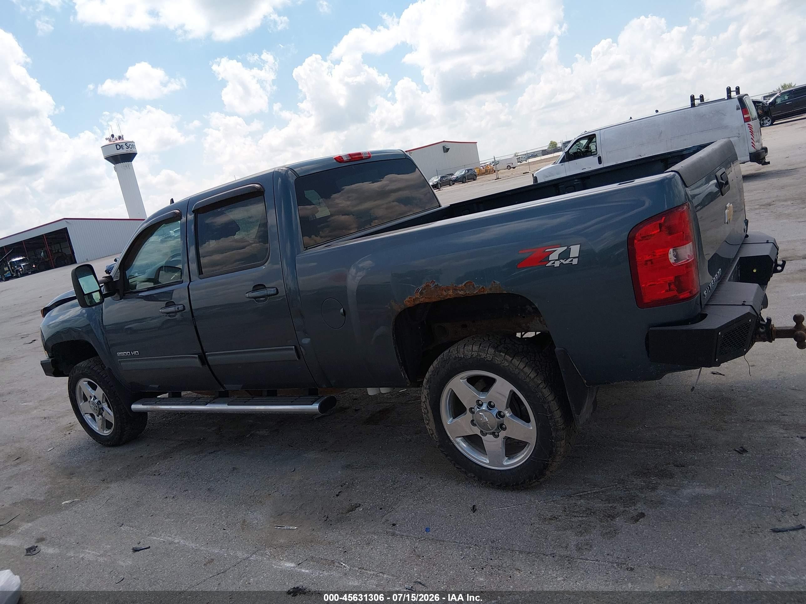 2013 Chevrolet Silverado 2500hd Ltz Синий vin: 1GC1KYC80DF205206
