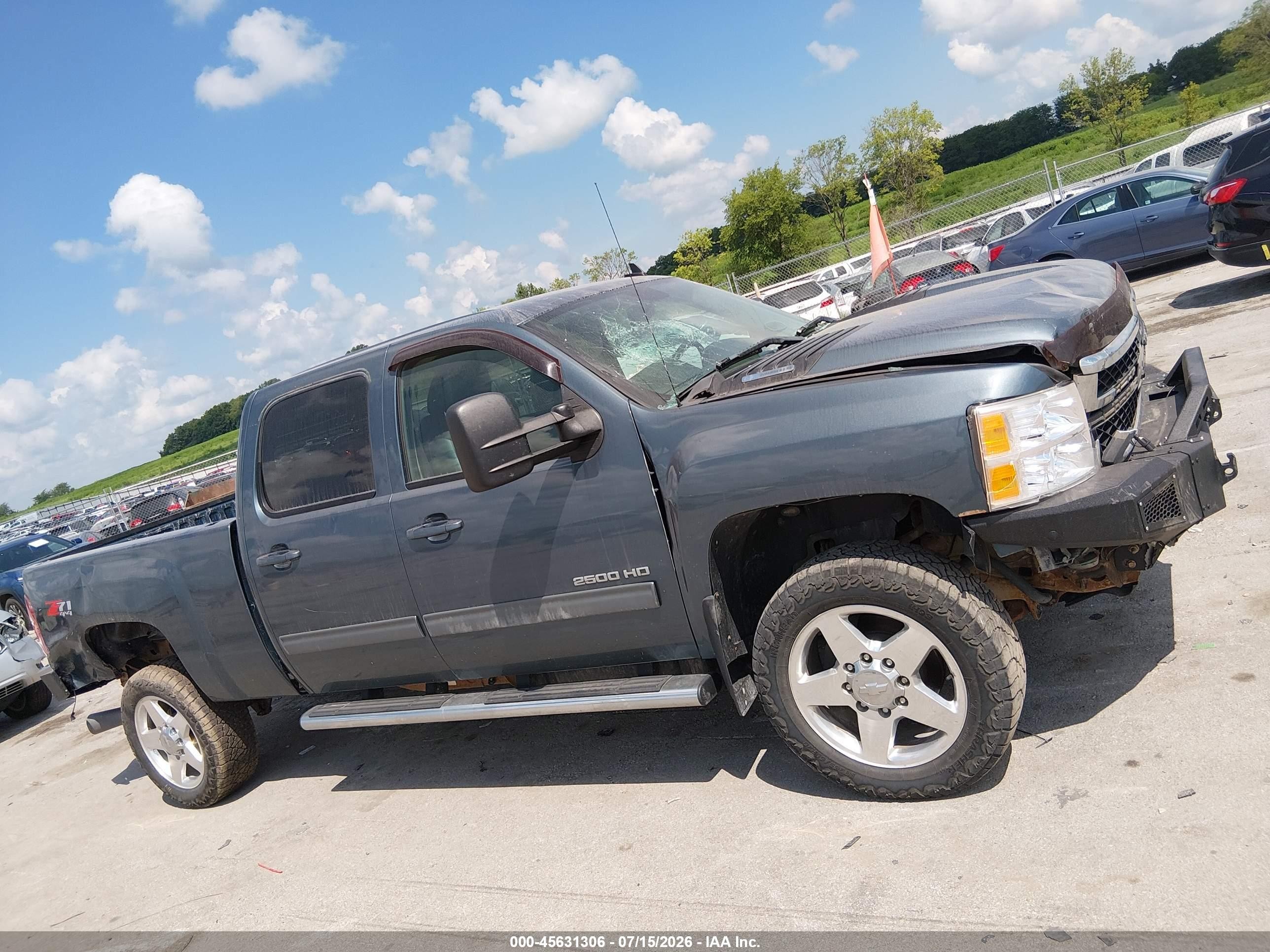 2013 Chevrolet Silverado 2500hd Ltz Синий vin: 1GC1KYC80DF205206