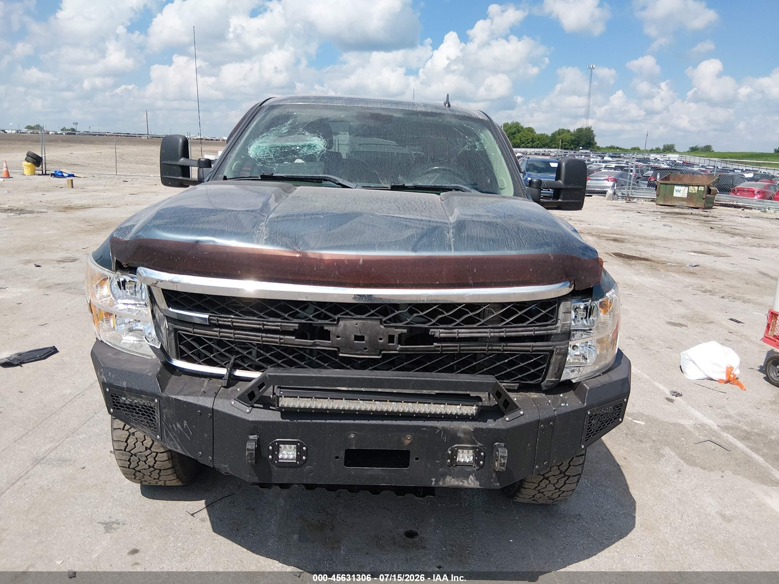 2013 Chevrolet Silverado 2500hd Ltz Синий vin: 1GC1KYC80DF205206