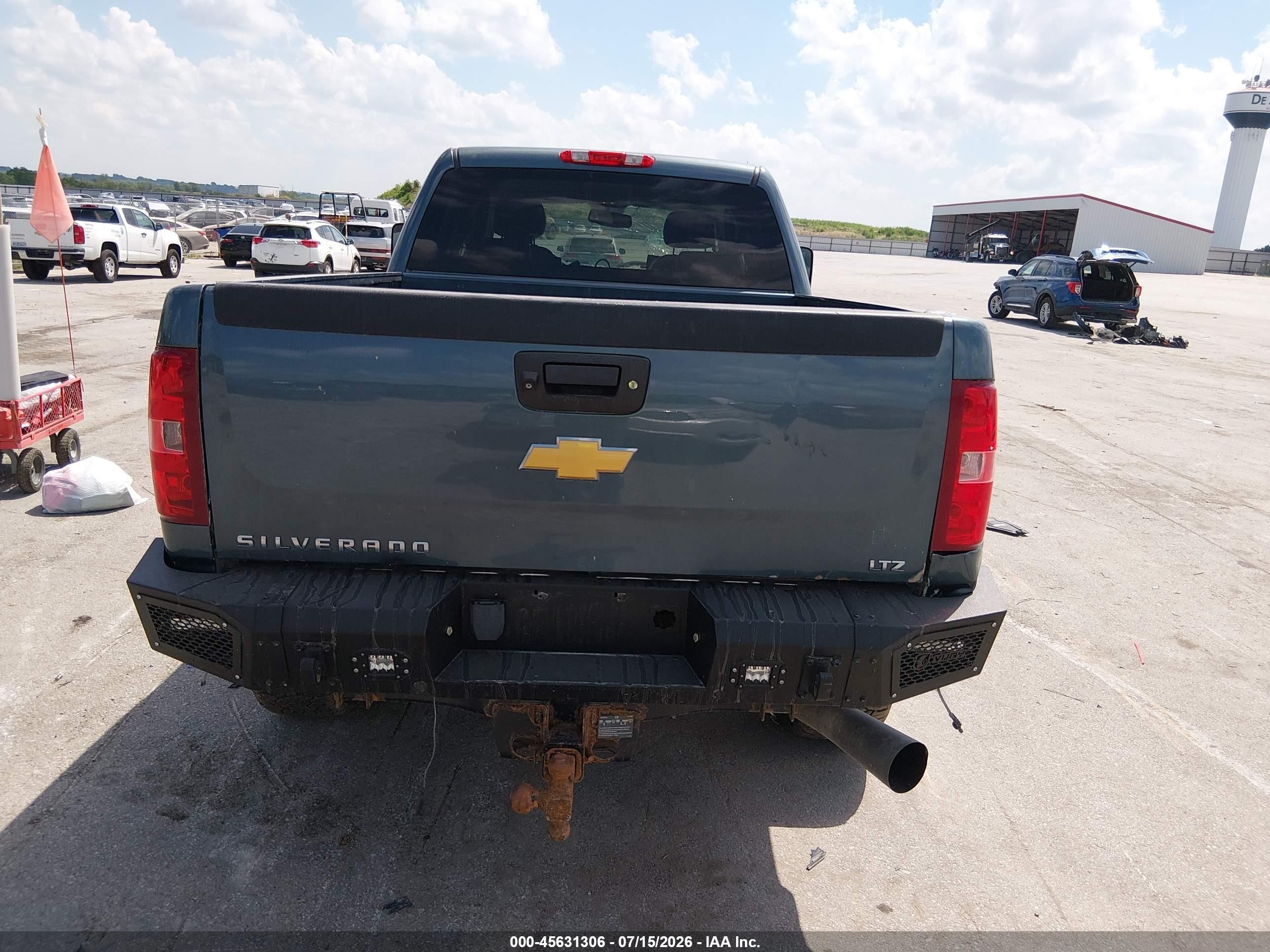 2013 Chevrolet Silverado 2500hd Ltz Синий vin: 1GC1KYC80DF205206