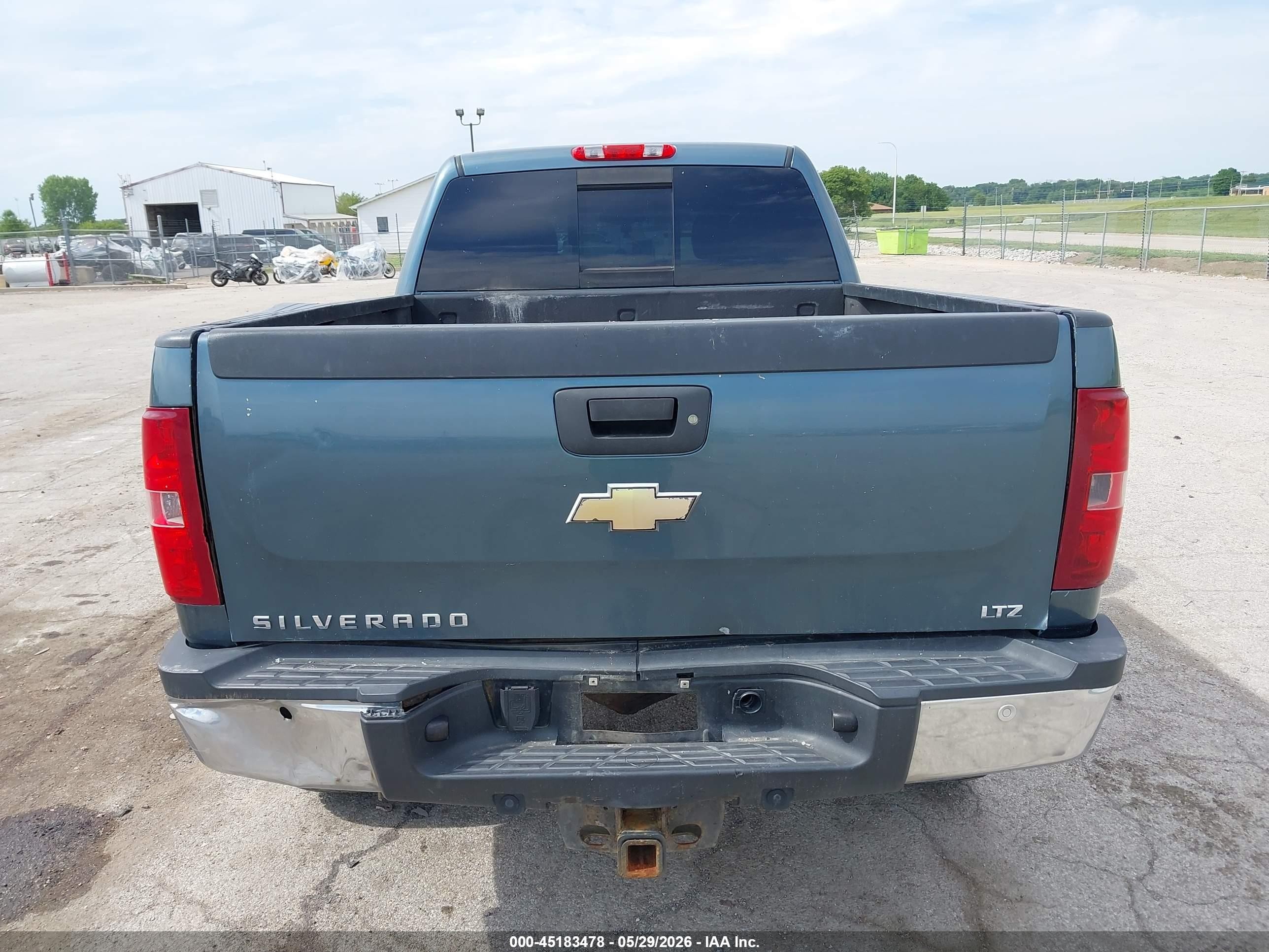 2011 Chevrolet Silverado 2500hd Ltz Blue vin: 1GC1KYC82BF120722