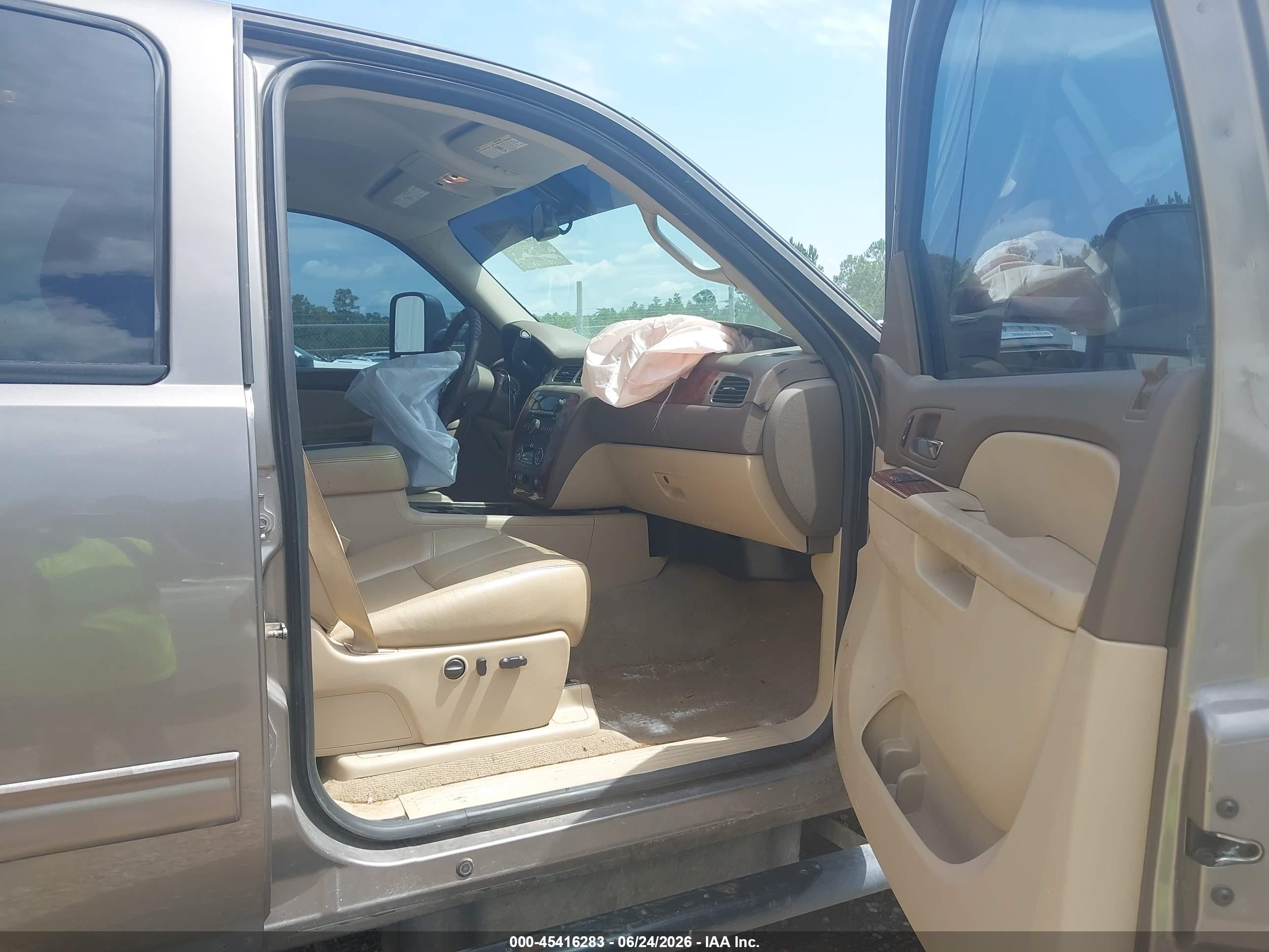 2012 Chevrolet Silverado 2500hd Ltz Tan vin: 1GC1KYC82CF208591