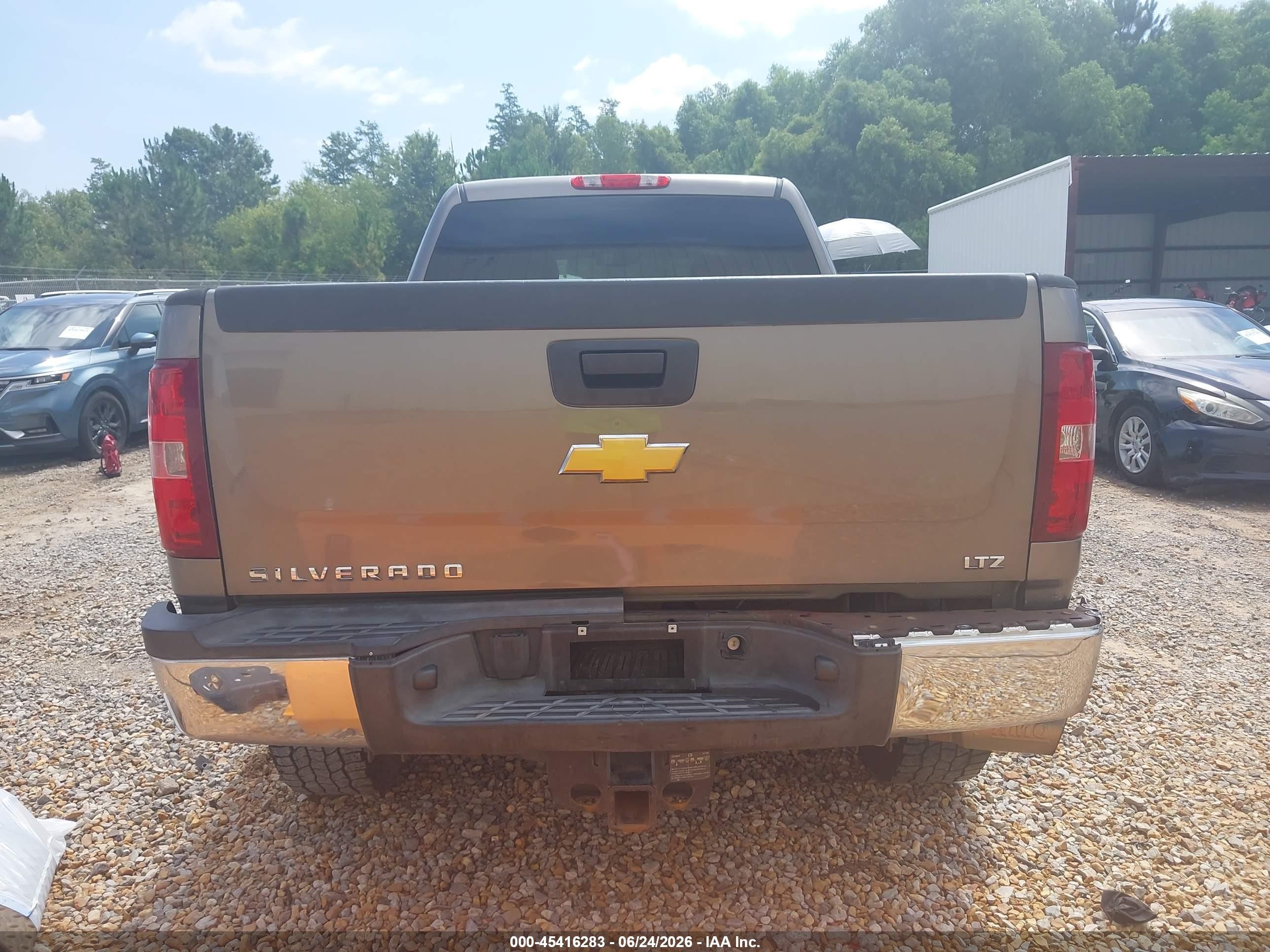 2012 Chevrolet Silverado 2500hd Ltz Tan vin: 1GC1KYC82CF208591