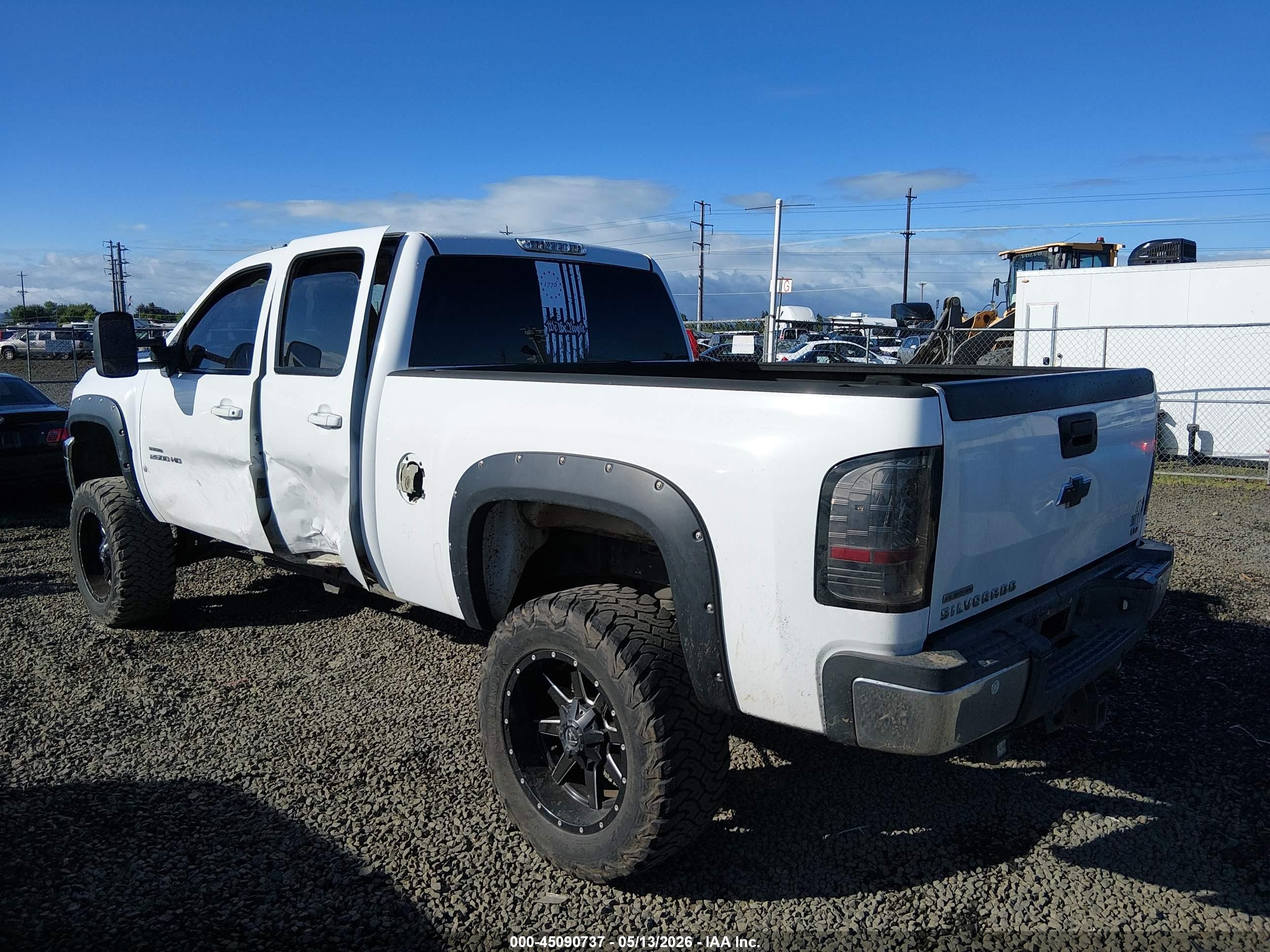2011 Chevrolet Silverado 2500hd Ltz White vin: 1GC1KYC83BF240951