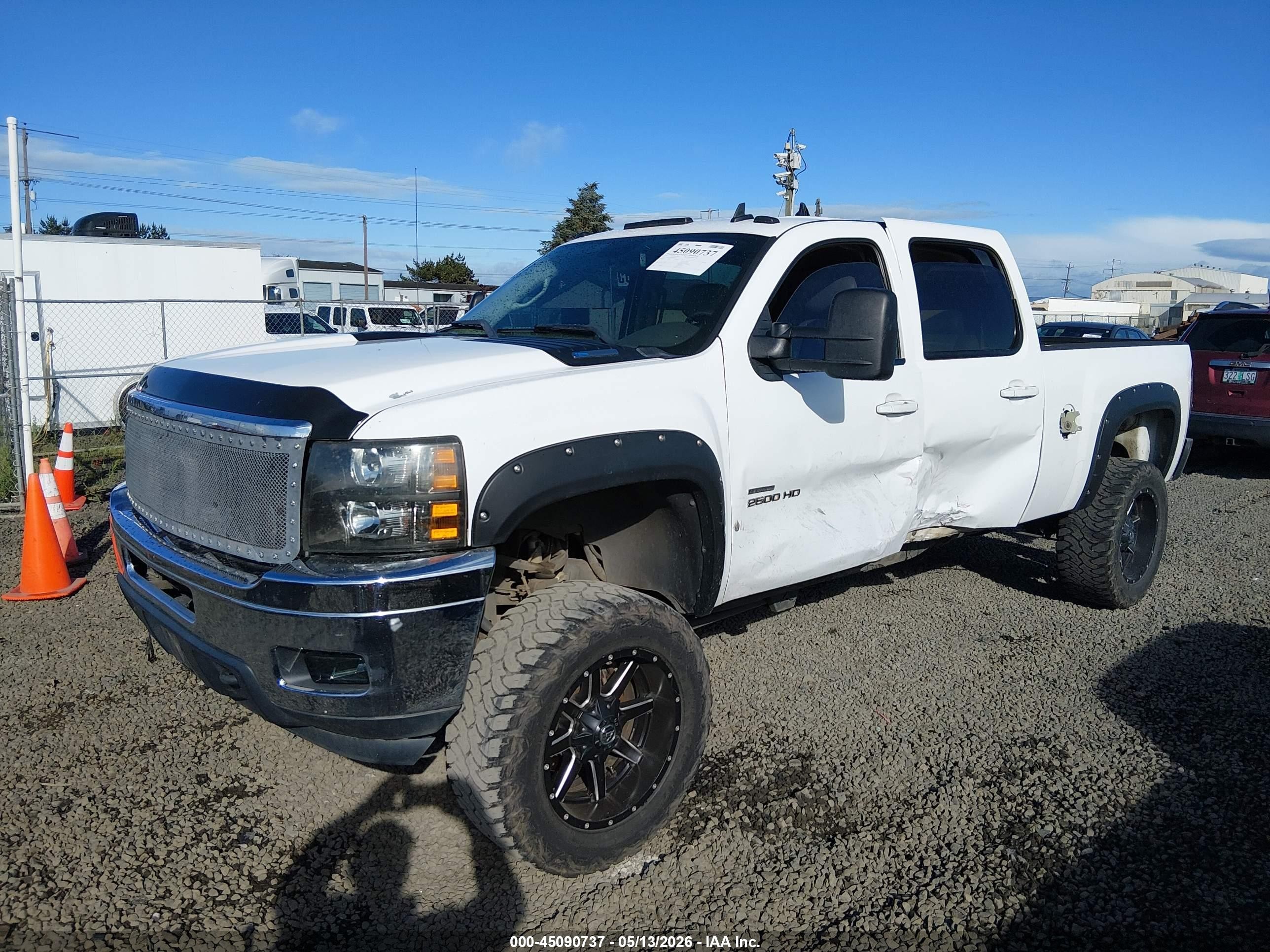2011 Chevrolet Silverado 2500hd Ltz White vin: 1GC1KYC83BF240951