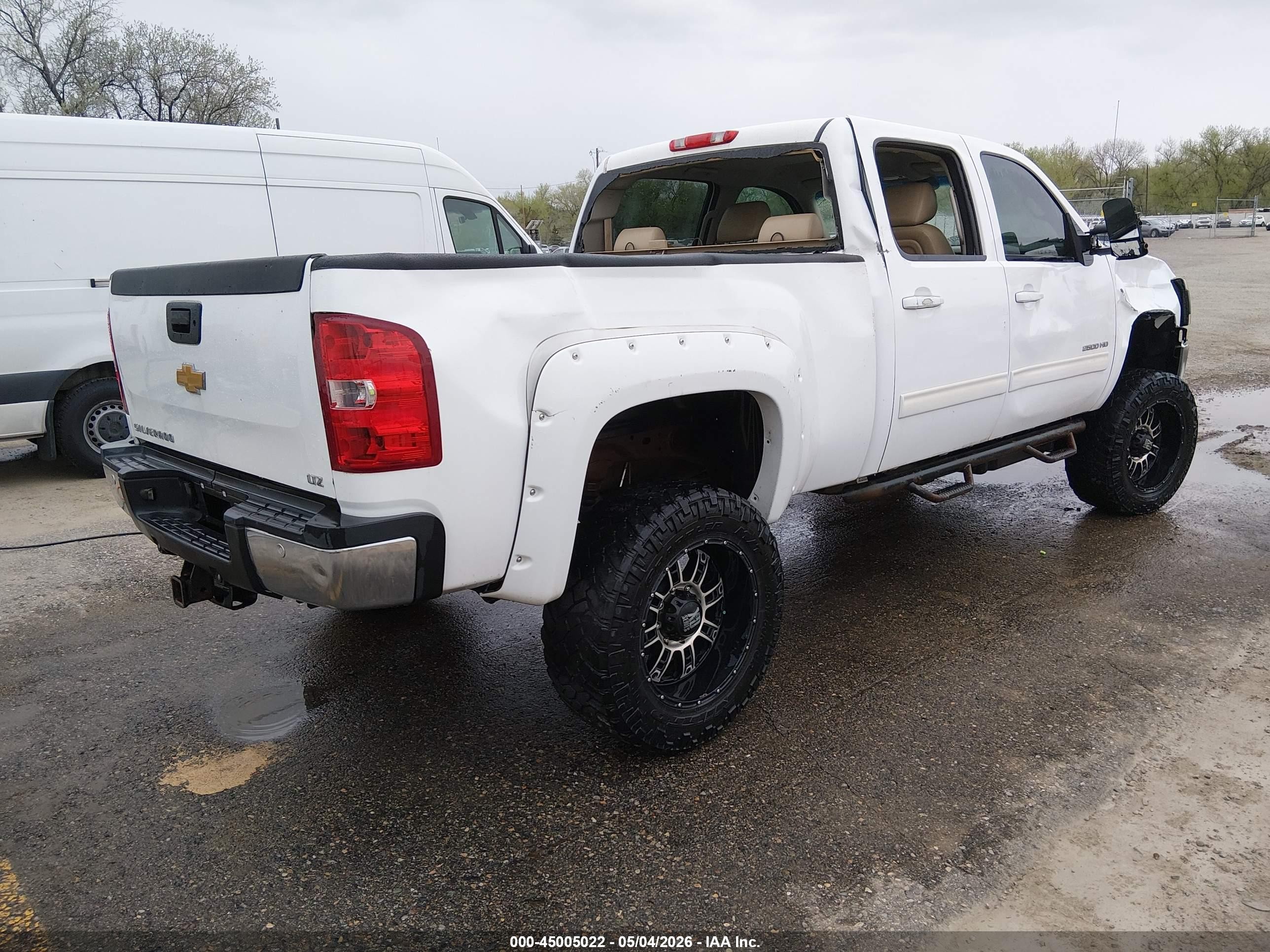 2014 Chevrolet Silverado 2500hd Ltz Белый vin: 1GC1KYC83EF114707
