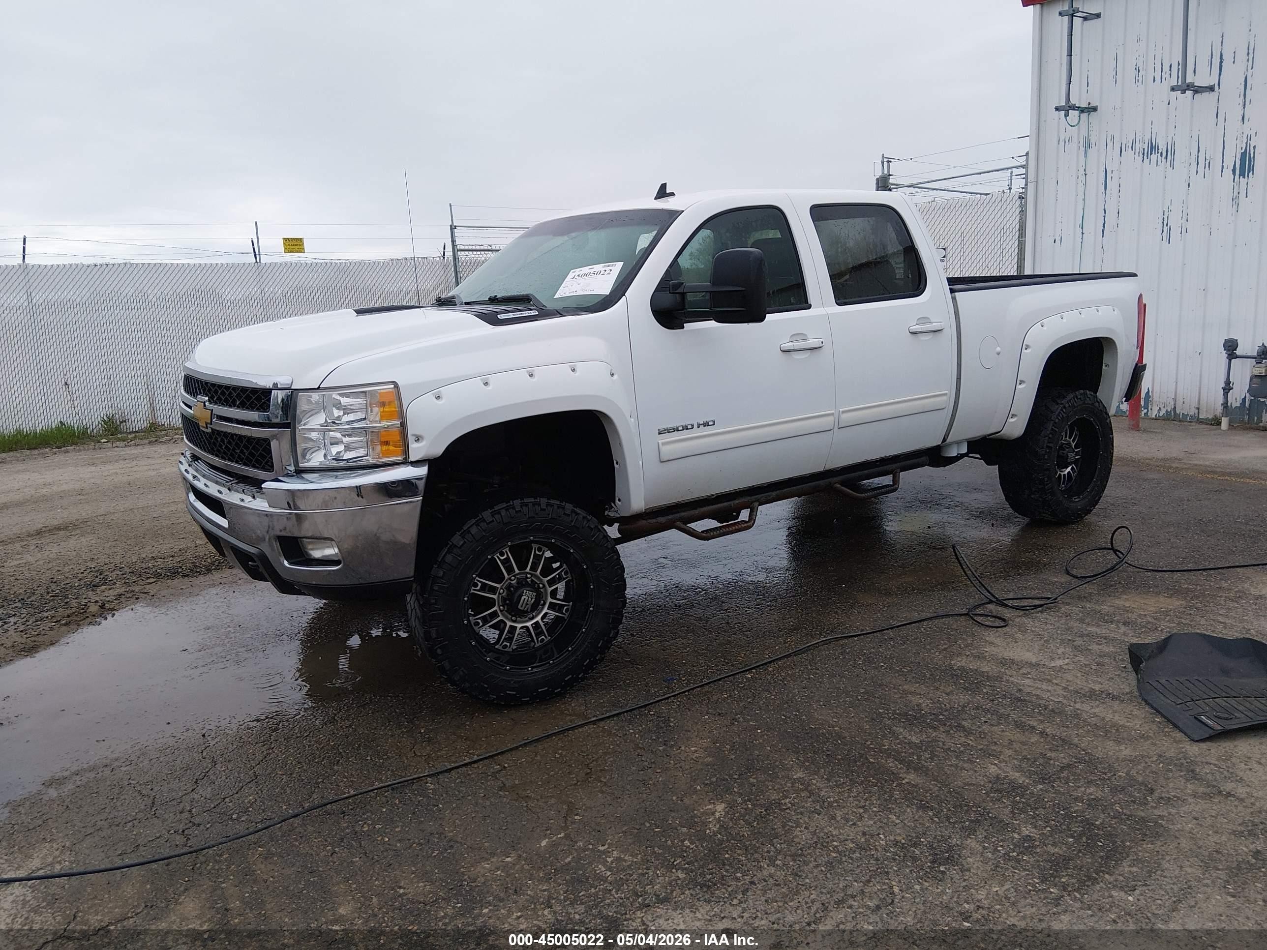 2014 Chevrolet Silverado 2500hd Ltz Белый vin: 1GC1KYC83EF114707