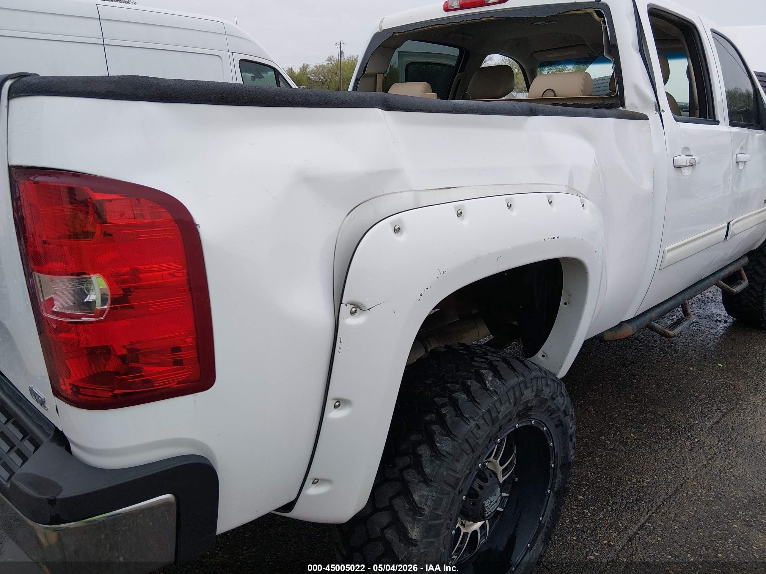 2014 Chevrolet Silverado 2500hd Ltz Белый vin: 1GC1KYC83EF114707