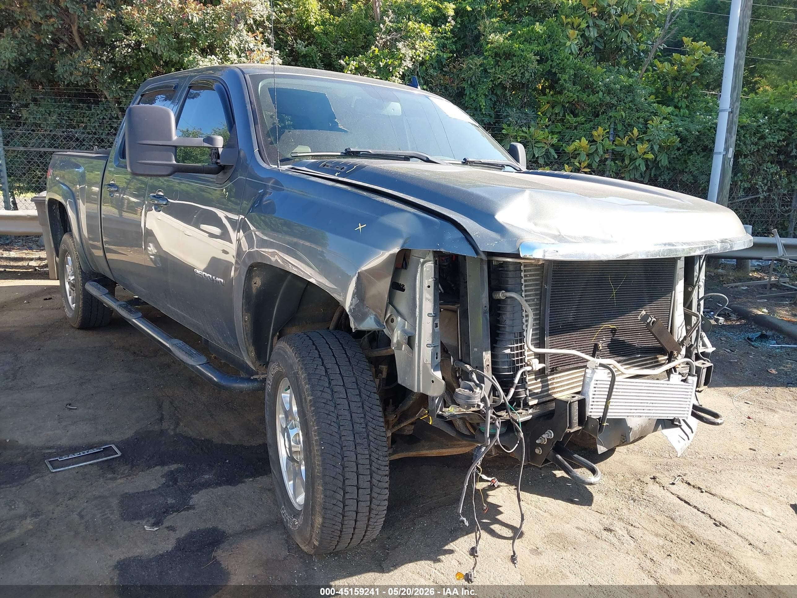 2011 Chevrolet Silverado 2500hd Ltz Gray vin: 1GC1KYC85BF138177