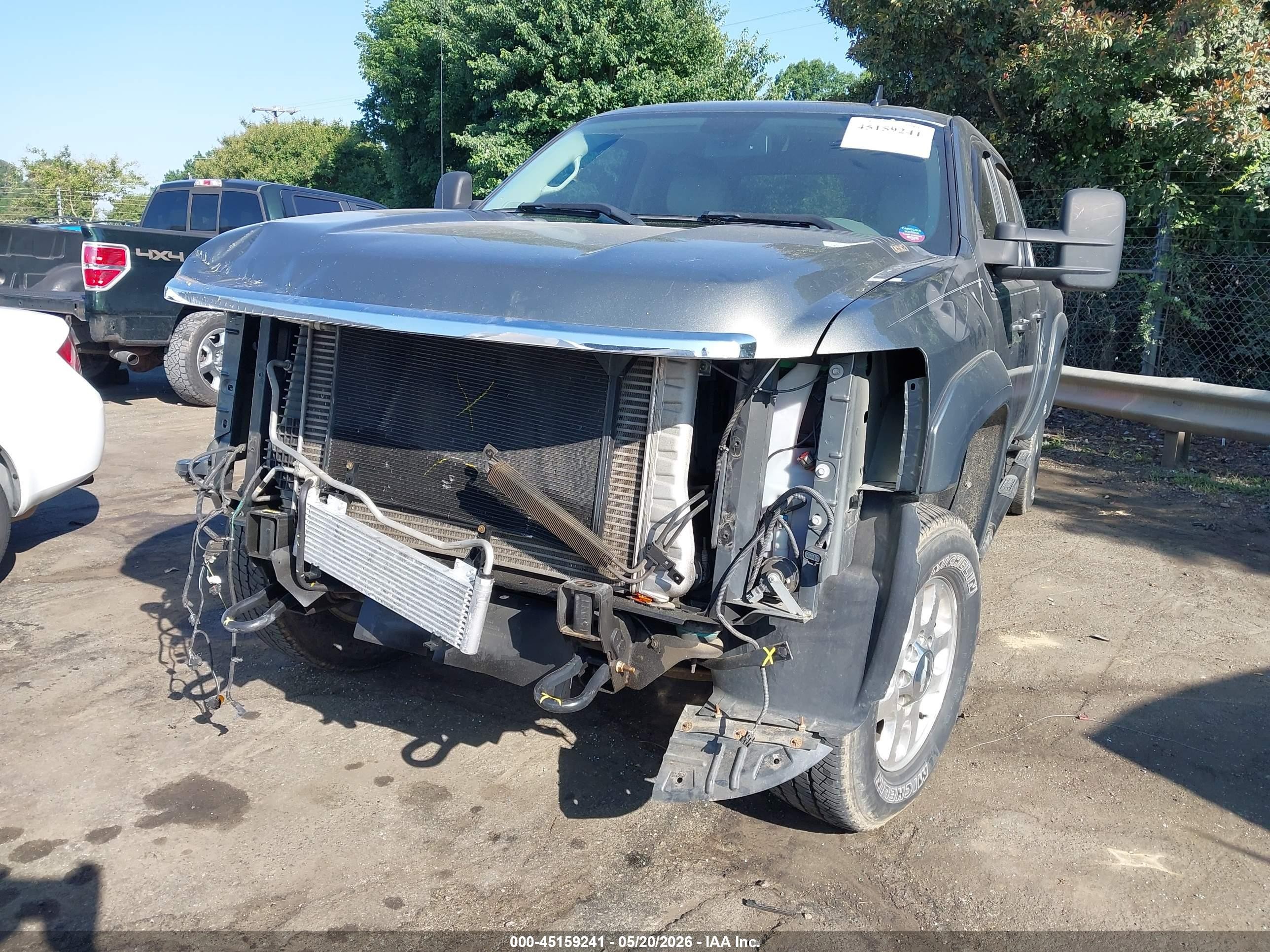 2011 Chevrolet Silverado 2500hd Ltz Gray vin: 1GC1KYC85BF138177