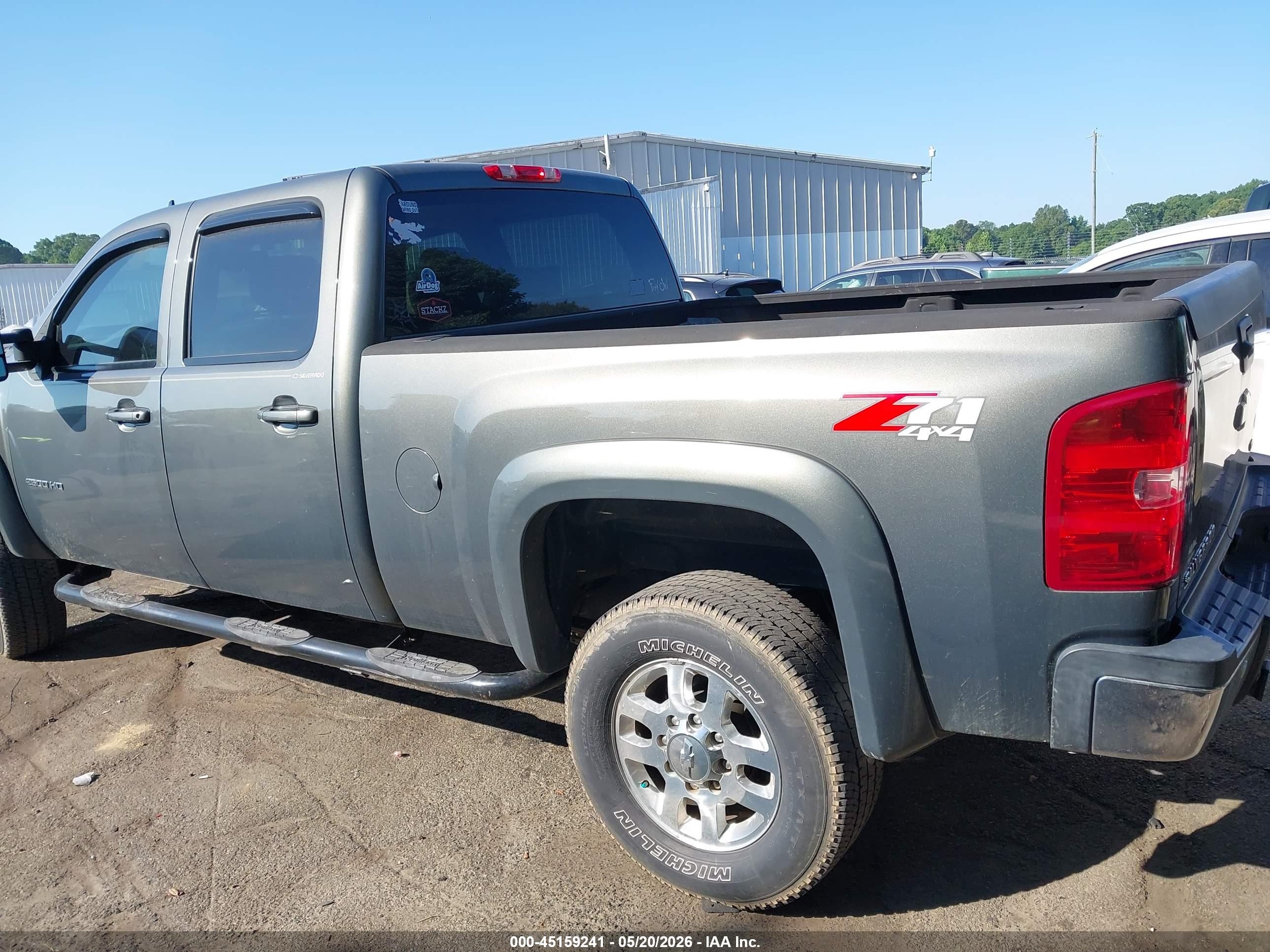 2011 Chevrolet Silverado 2500hd Ltz Gray vin: 1GC1KYC85BF138177