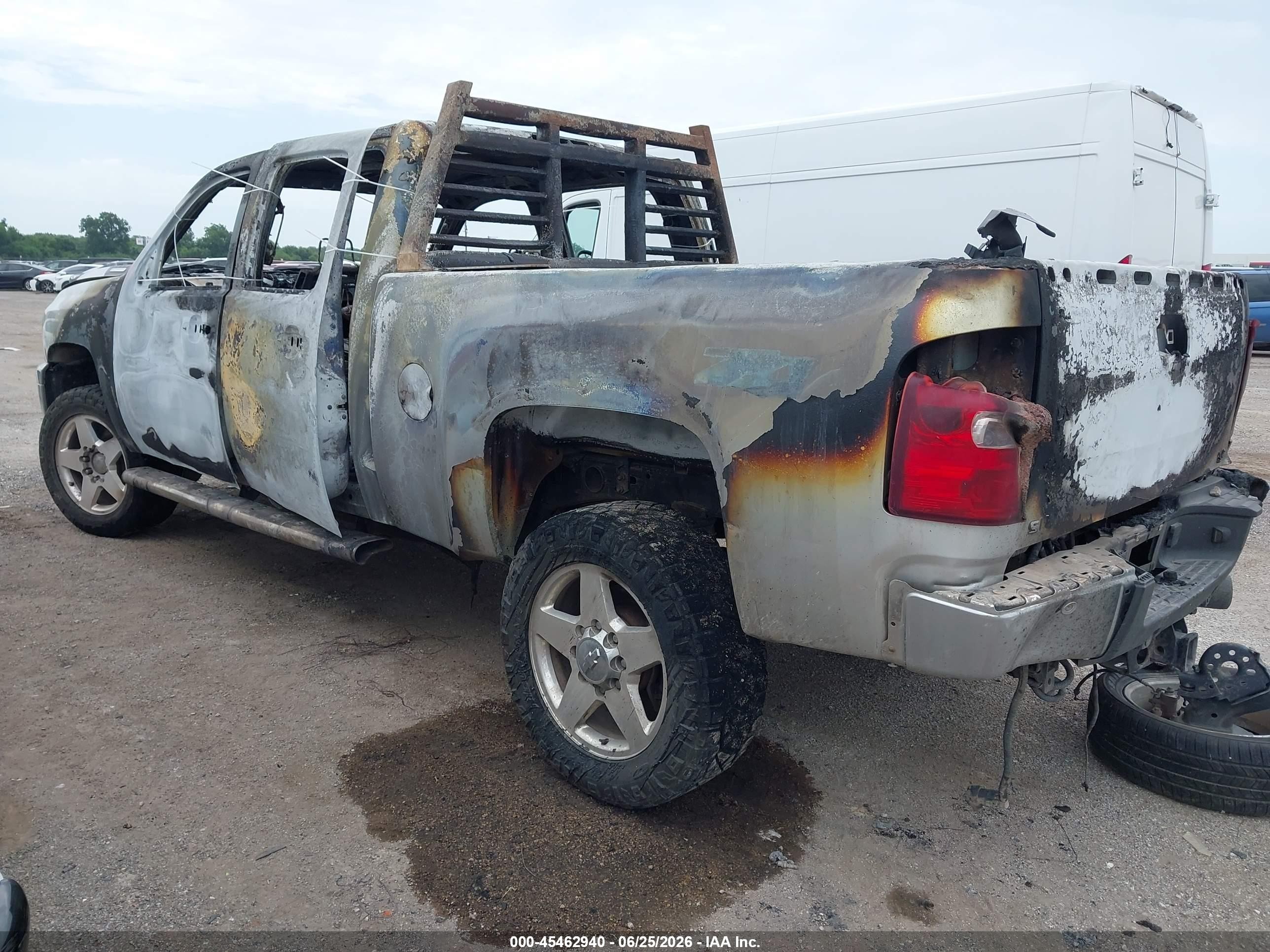 2011 Chevrolet Silverado 2500hd Ltz Silver vin: 1GC1KYC87BF148130