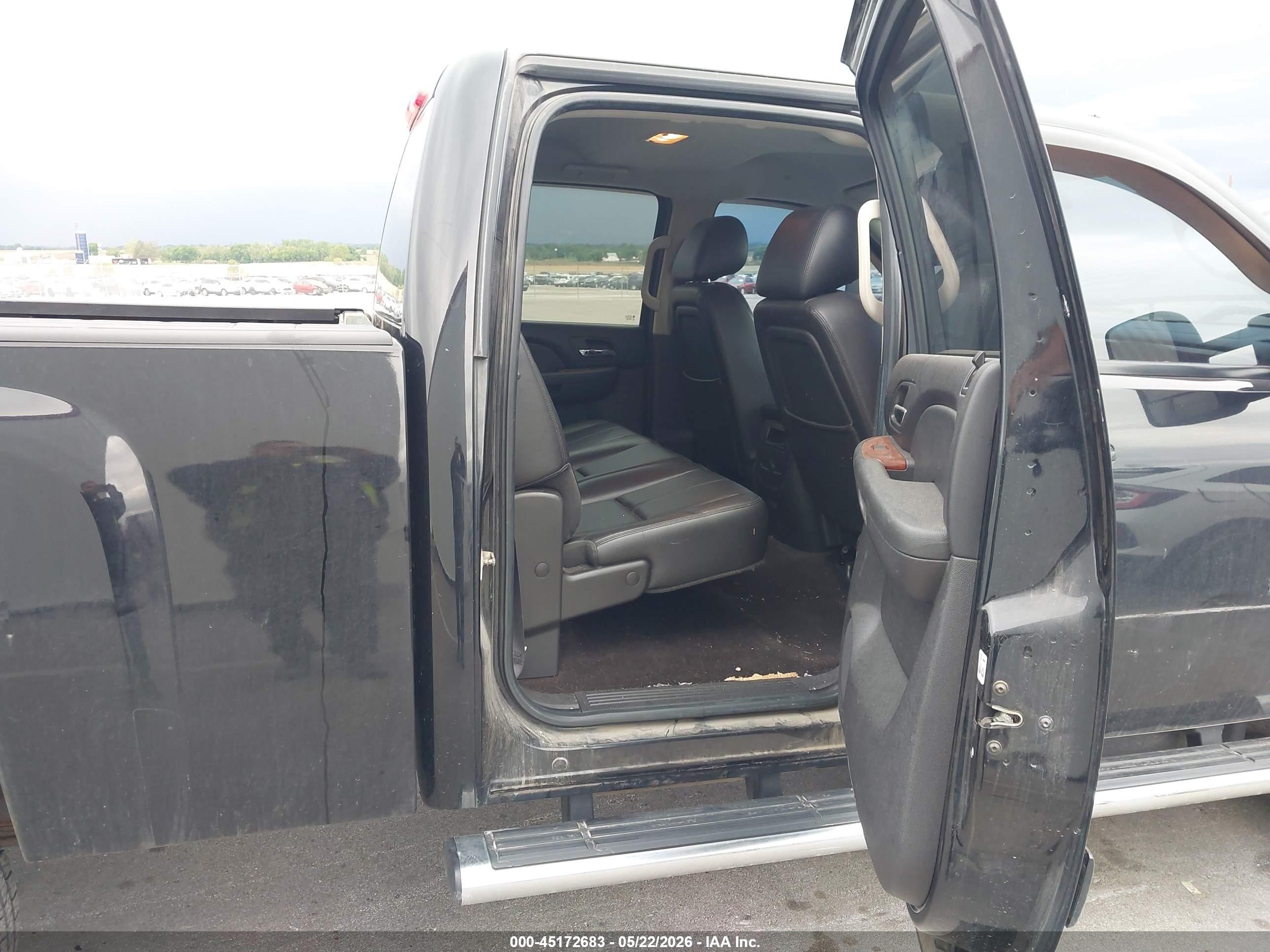 2011 Chevrolet Silverado 2500hd Ltz Black vin: 1GC1KYC87BF166515