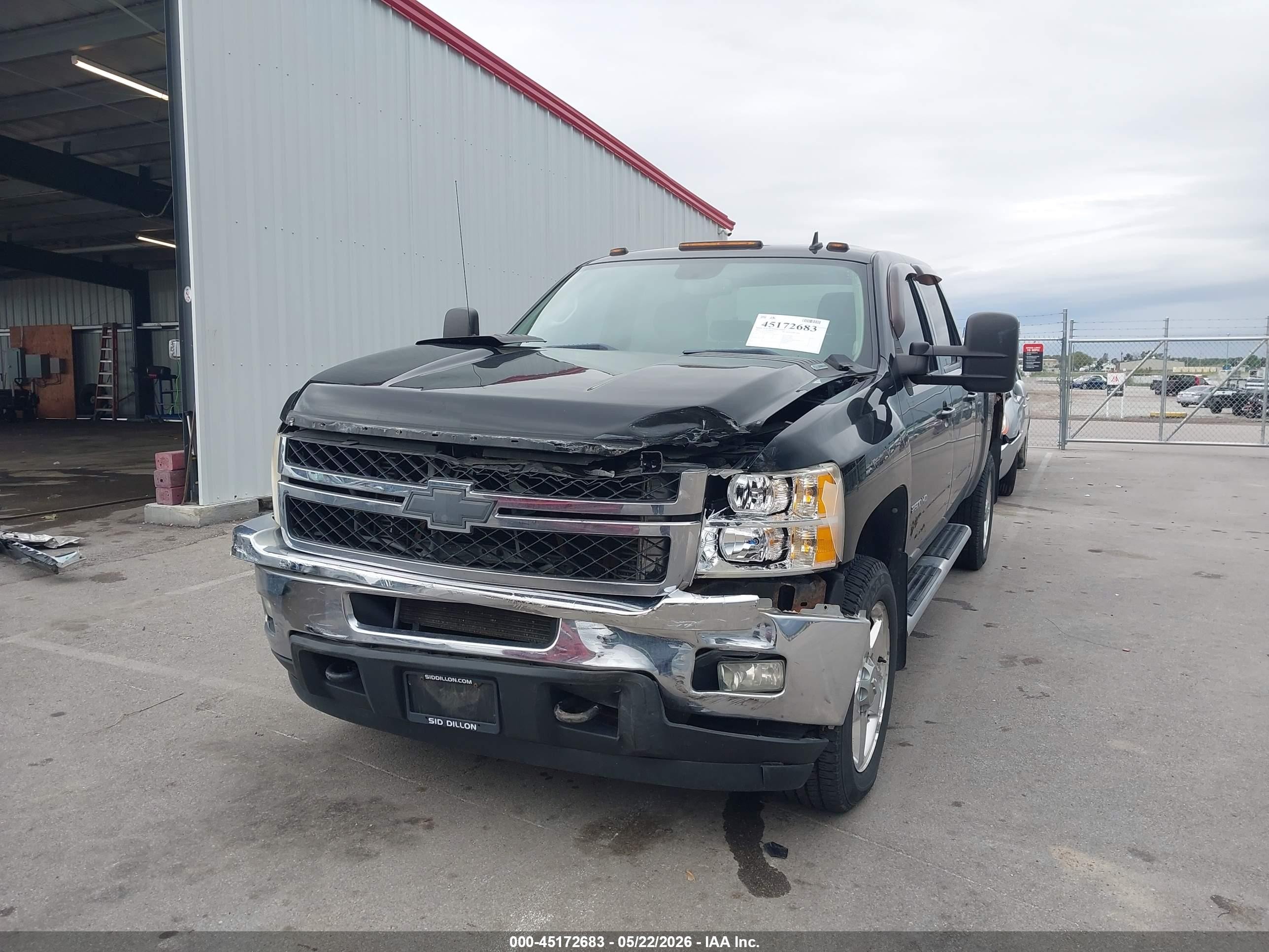 2011 Chevrolet Silverado 2500hd Ltz Black vin: 1GC1KYC87BF166515