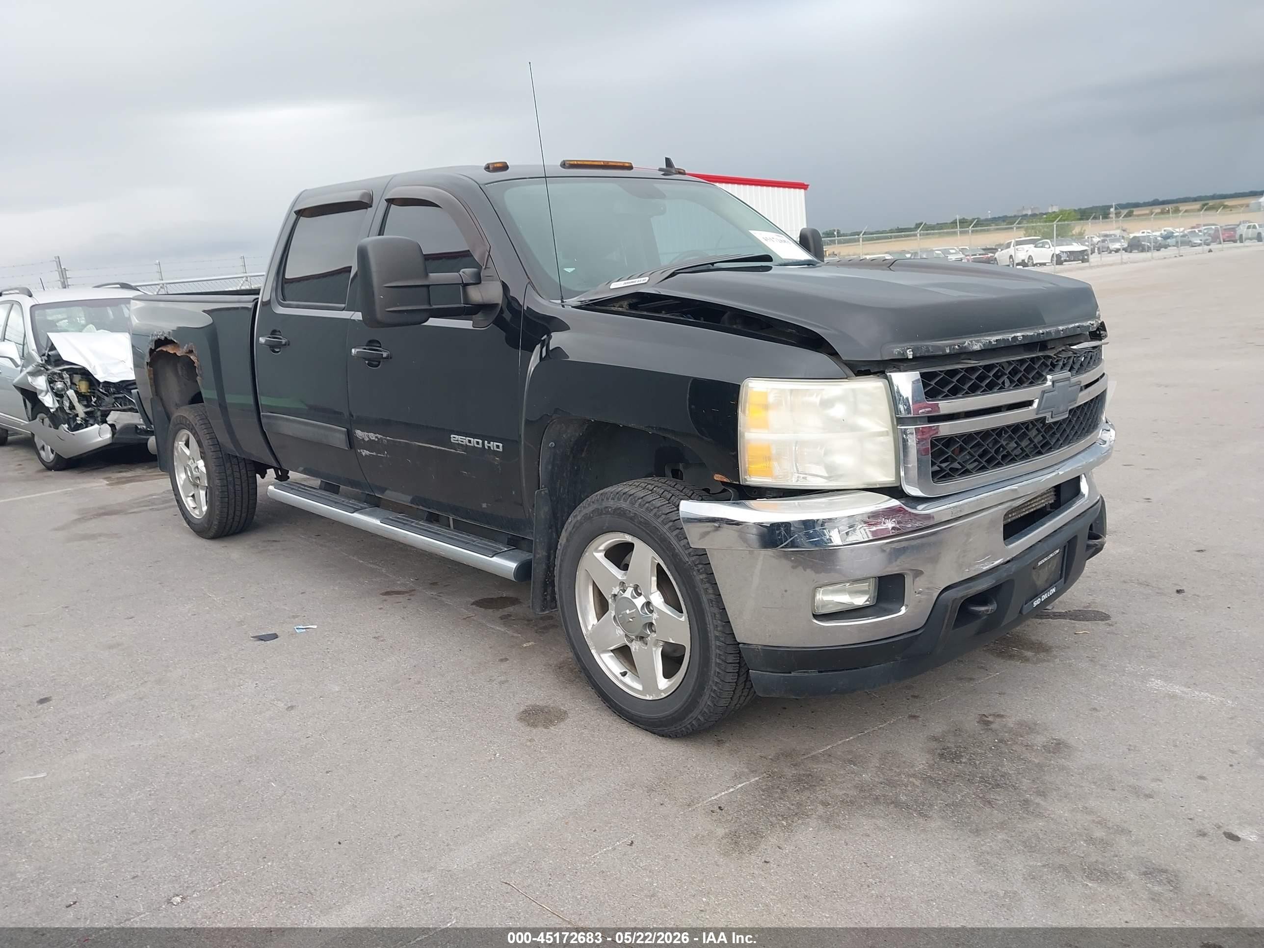 2011 Chevrolet Silverado 2500hd Ltz Black vin: 1GC1KYC87BF166515