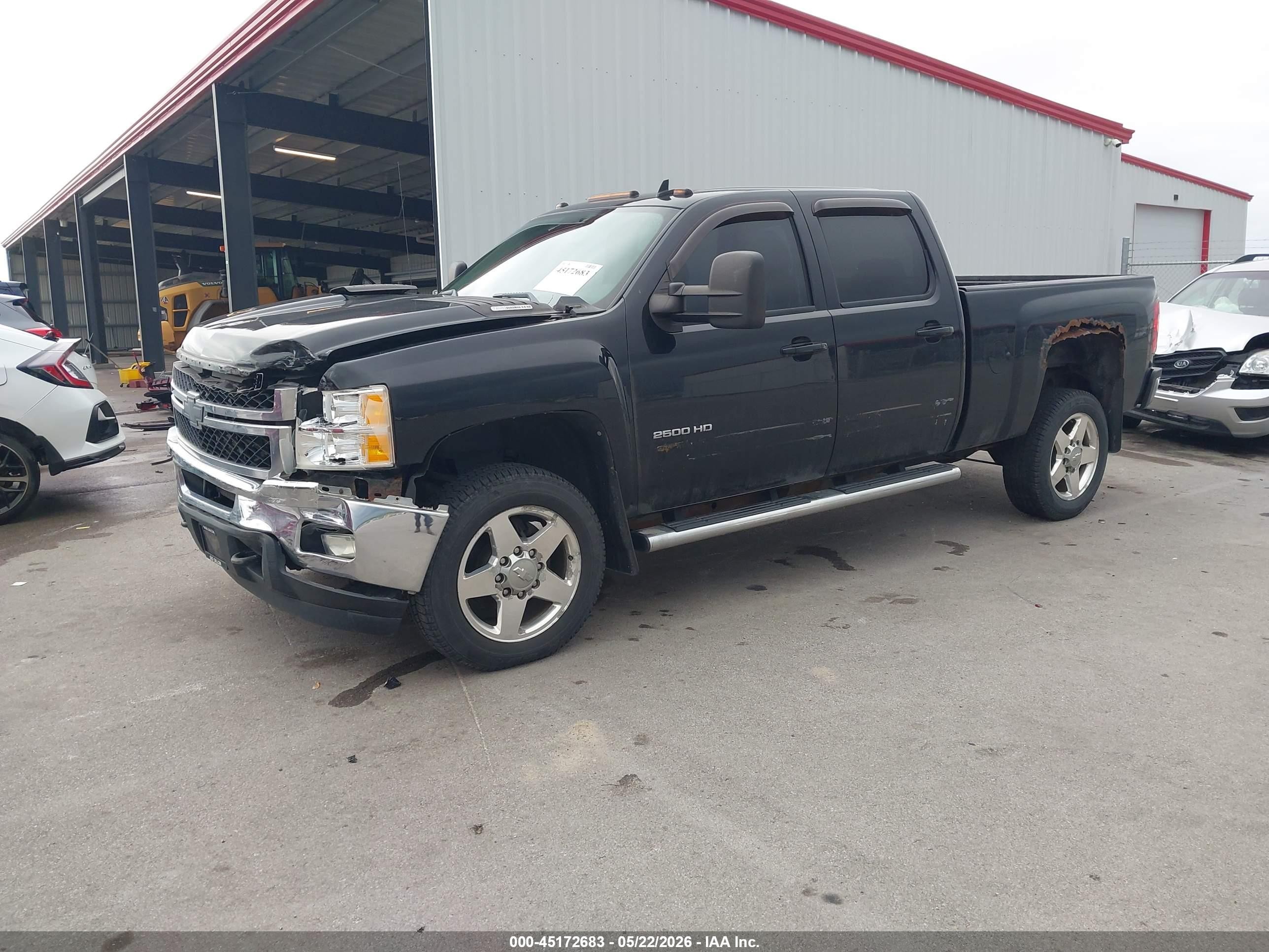 2011 Chevrolet Silverado 2500hd Ltz Black vin: 1GC1KYC87BF166515
