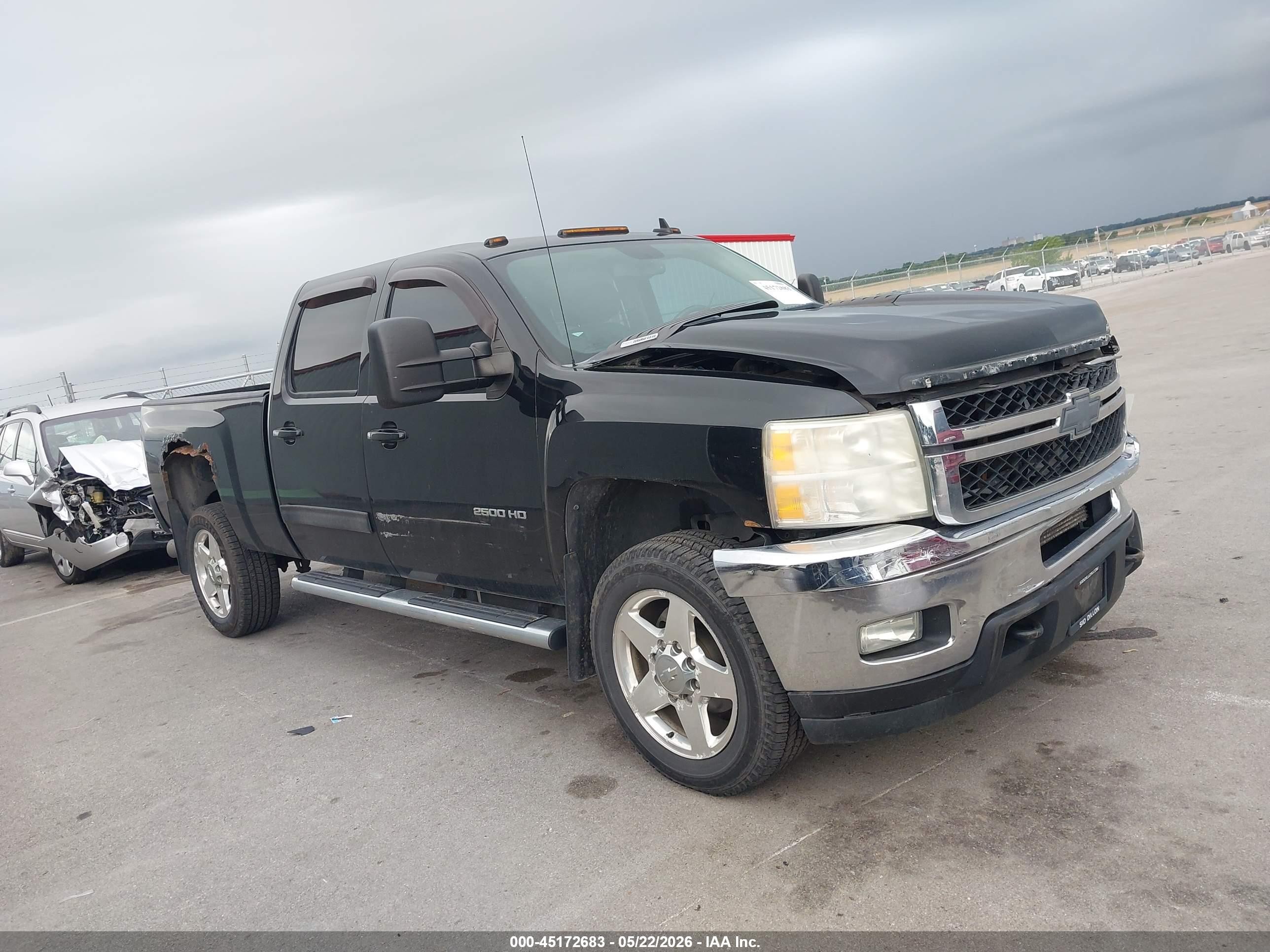 2011 Chevrolet Silverado 2500hd Ltz Black vin: 1GC1KYC87BF166515