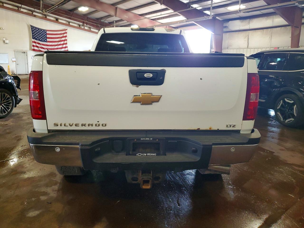 2013 Chevrolet Silverado K2500 Heavy Duty Ltz White vin: 1GC1KYC87DF156666
