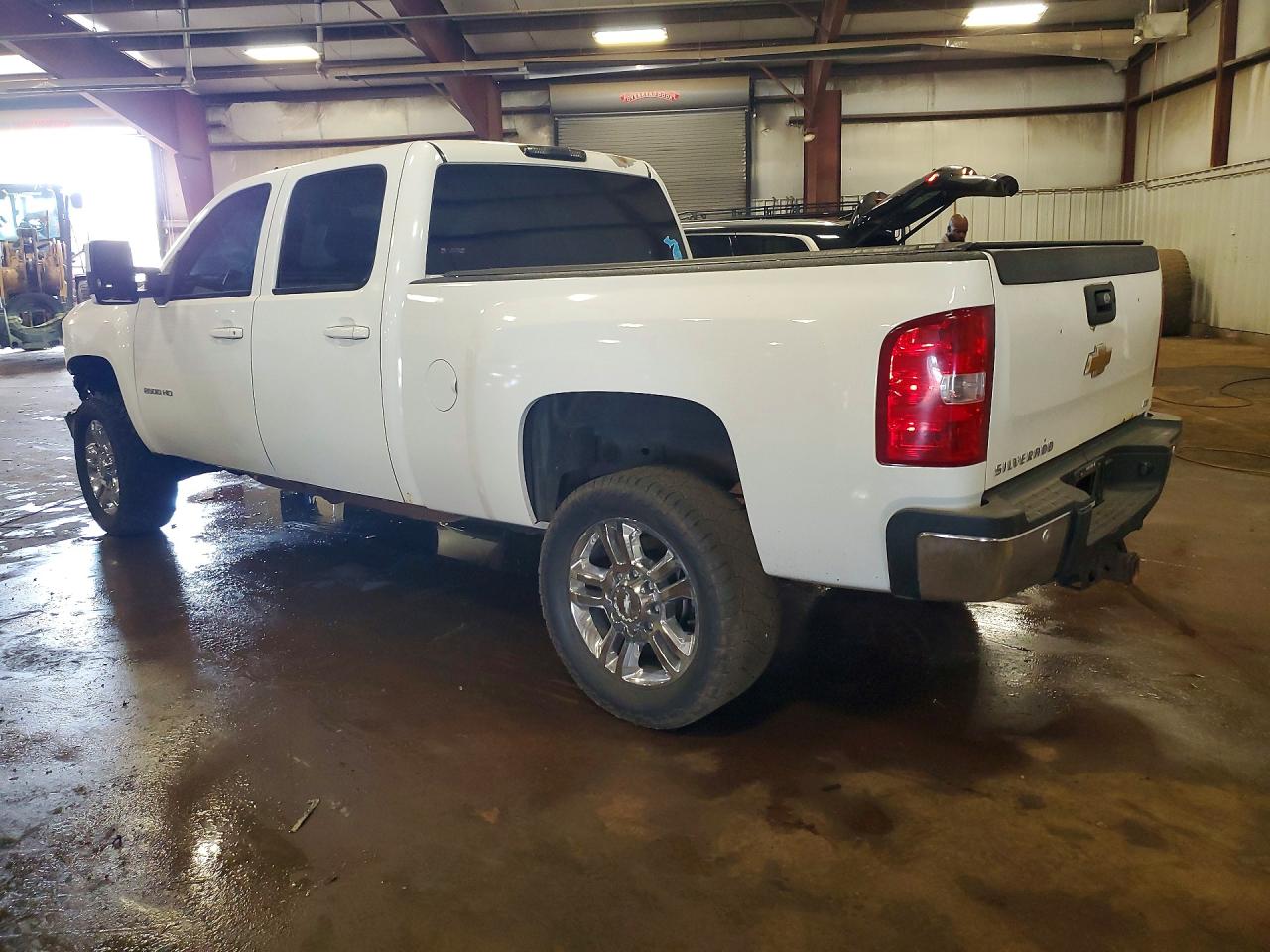 2013 Chevrolet Silverado K2500 Heavy Duty Ltz White vin: 1GC1KYC87DF156666