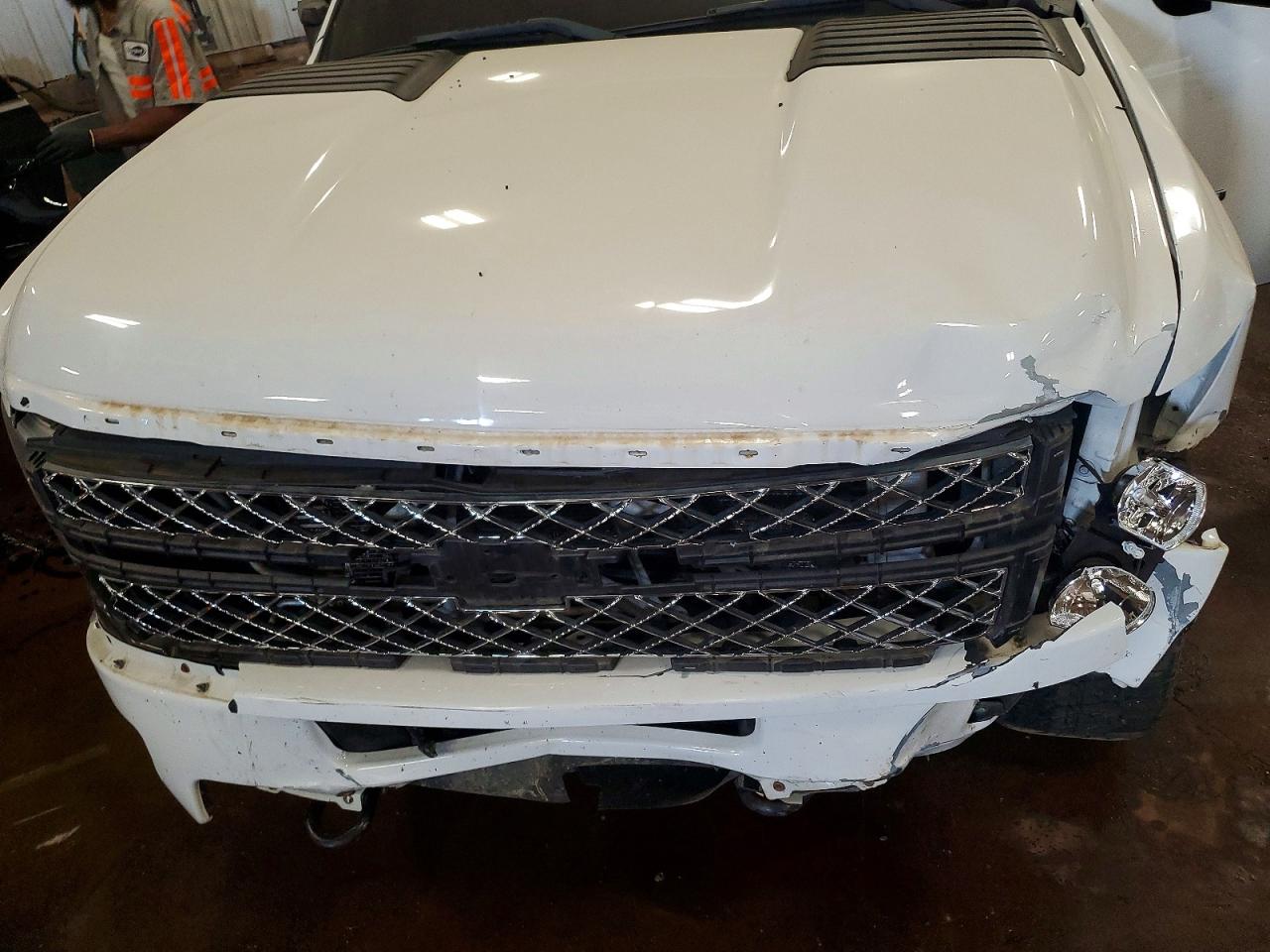 2013 Chevrolet Silverado K2500 Heavy Duty Ltz White vin: 1GC1KYC87DF156666