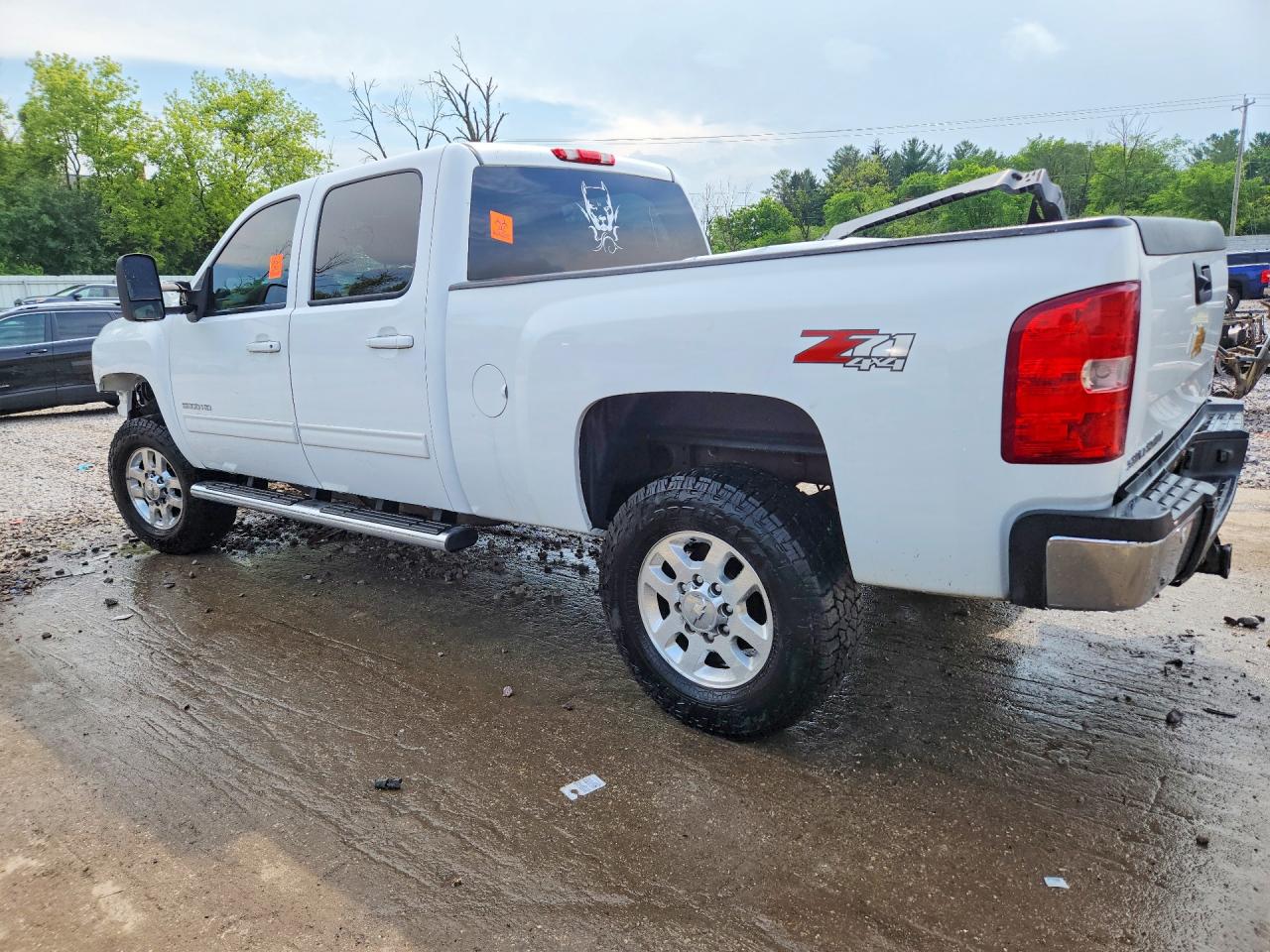 2013 Chevrolet Silverado K2500 Heavy Duty Ltz White vin: 1GC1KYC8XDF192500