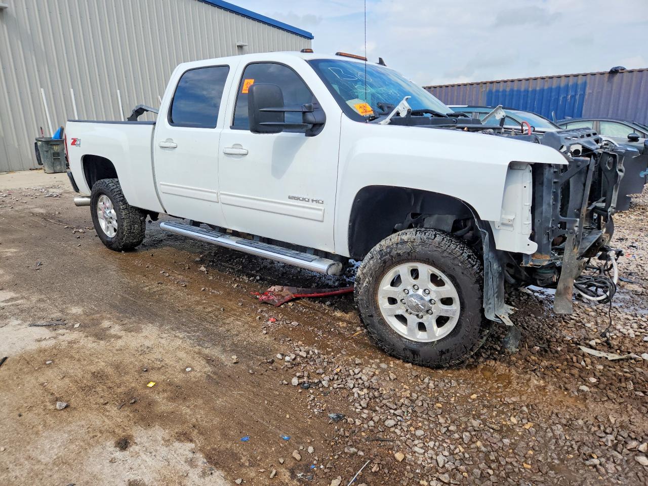 2013 Chevrolet Silverado K2500 Heavy Duty Ltz White vin: 1GC1KYC8XDF192500