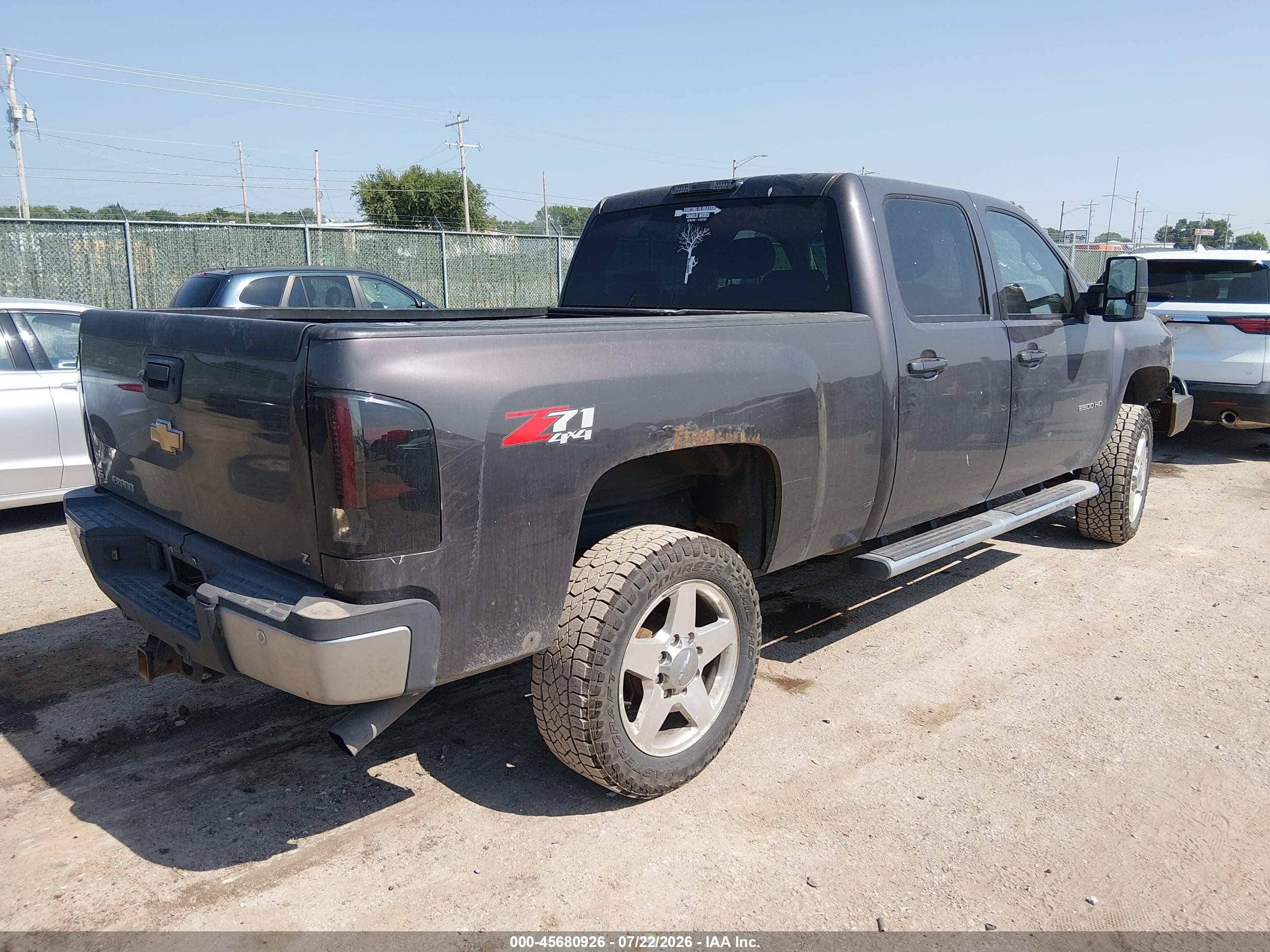 2011 Chevrolet Silverado 2500hd Ltz Серый vin: 1GC1KYCG1BF125630