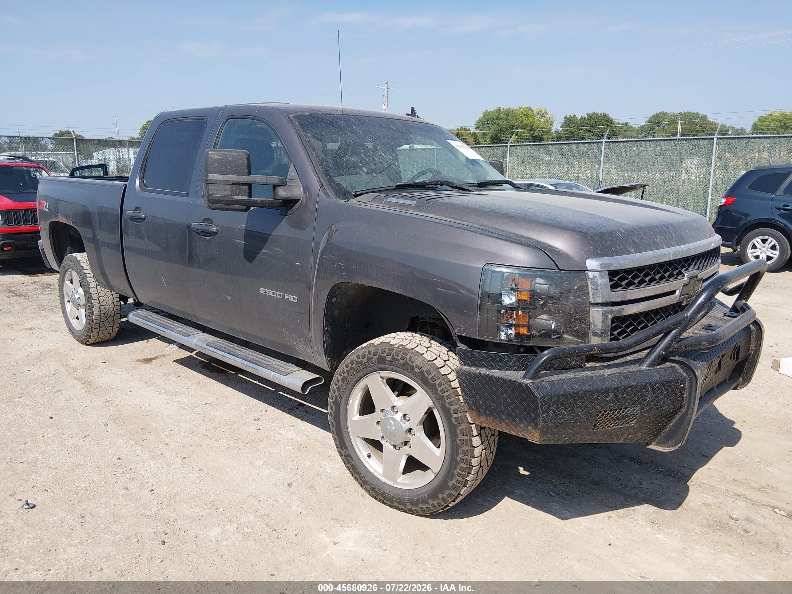 2011 Chevrolet Silverado 2500hd Ltz Gray vin: 1GC1KYCG1BF125630