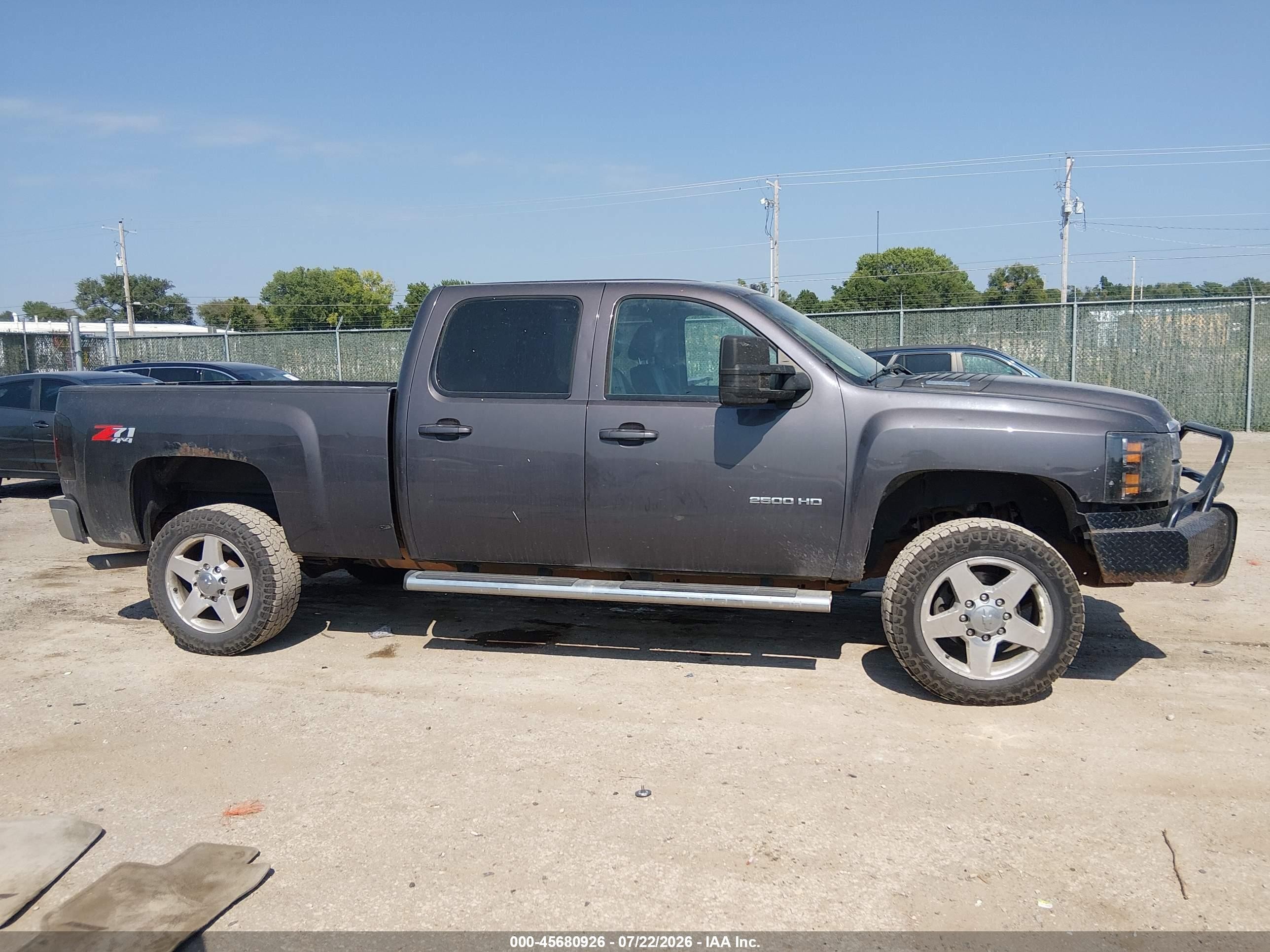 2011 Chevrolet Silverado 2500hd Ltz Серый vin: 1GC1KYCG1BF125630