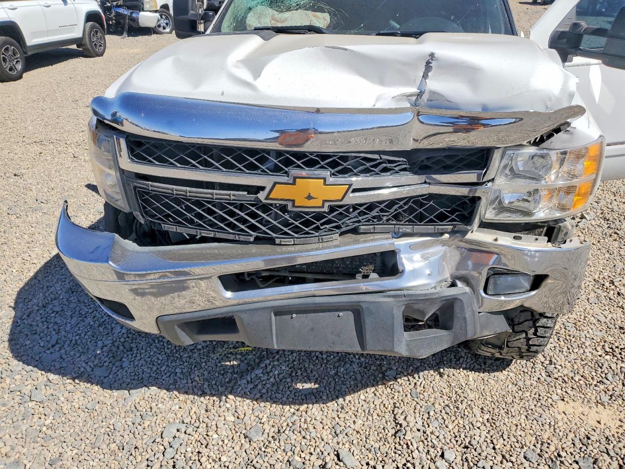2013 Chevrolet Silverado K2500 Heavy Duty Ltz Белый vin: 1GC1KYCG3DF222458
