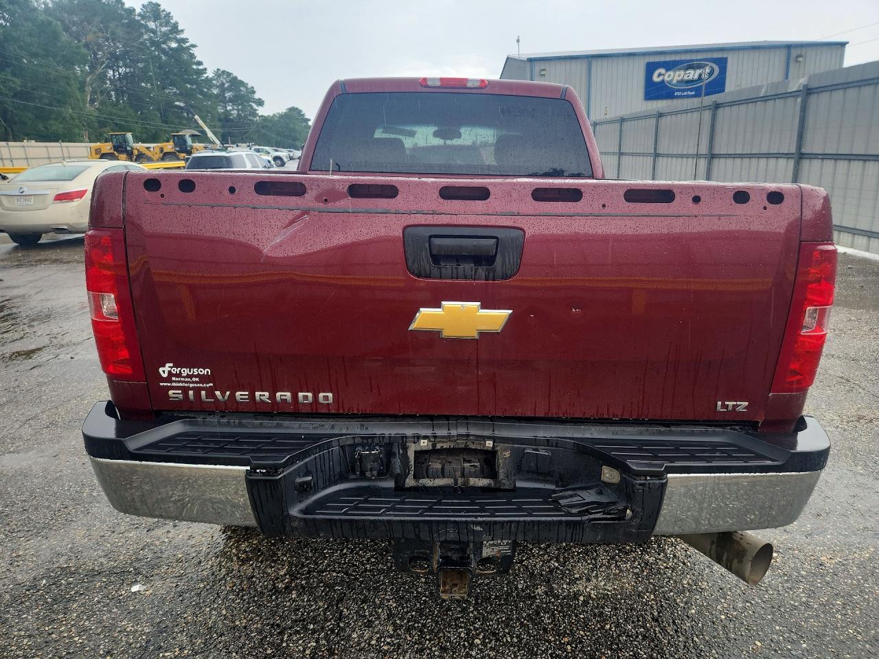 2013 Chevrolet Silverado K2500 Heavy Duty Ltz Maroon vin: 1GC1KYE80DF187092