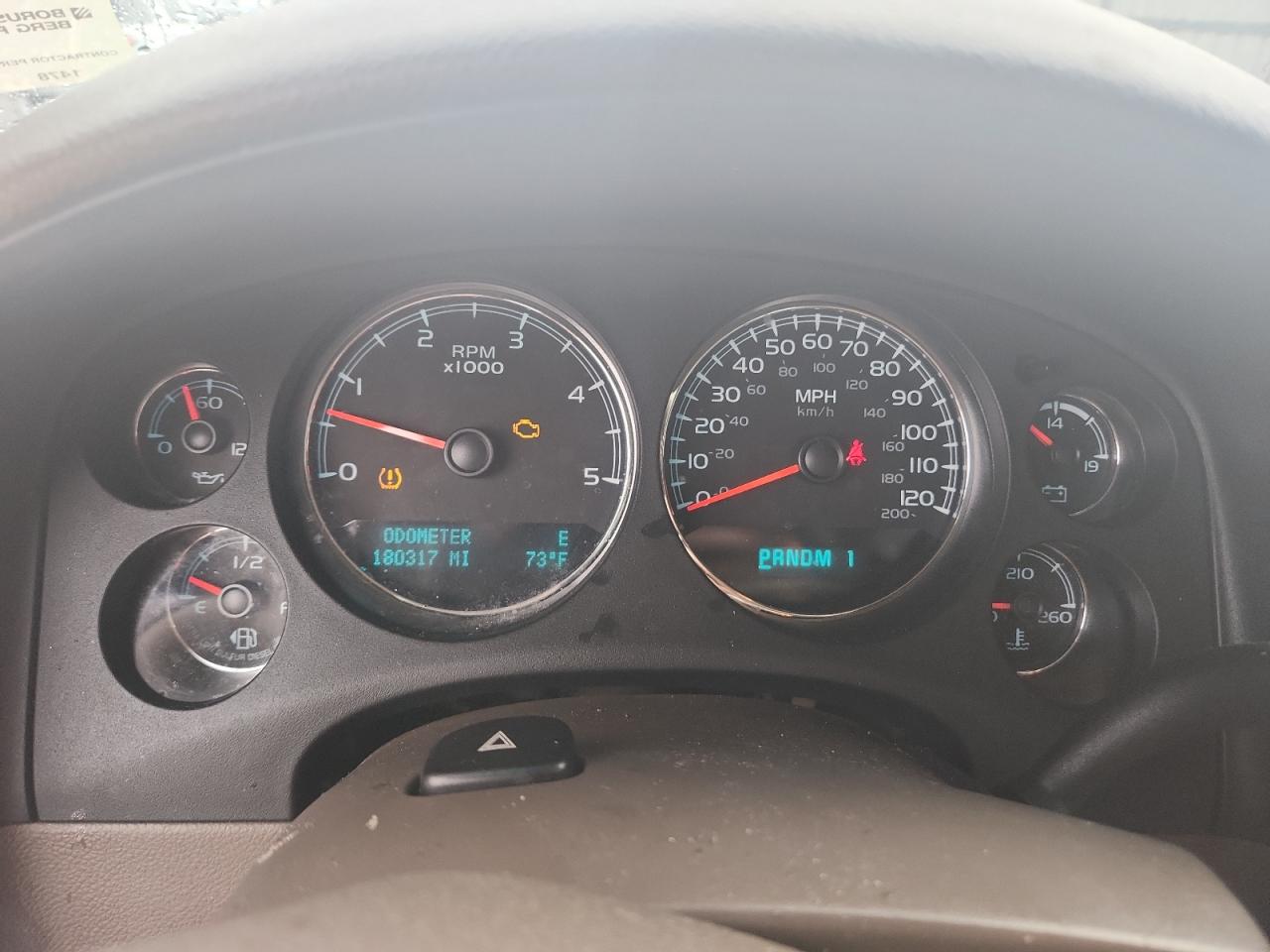 2013 Chevrolet Silverado K2500 Heavy Duty Ltz Maroon vin: 1GC1KYE80DF187092 Damage: Warning Light - Engine, On, Unacceptable