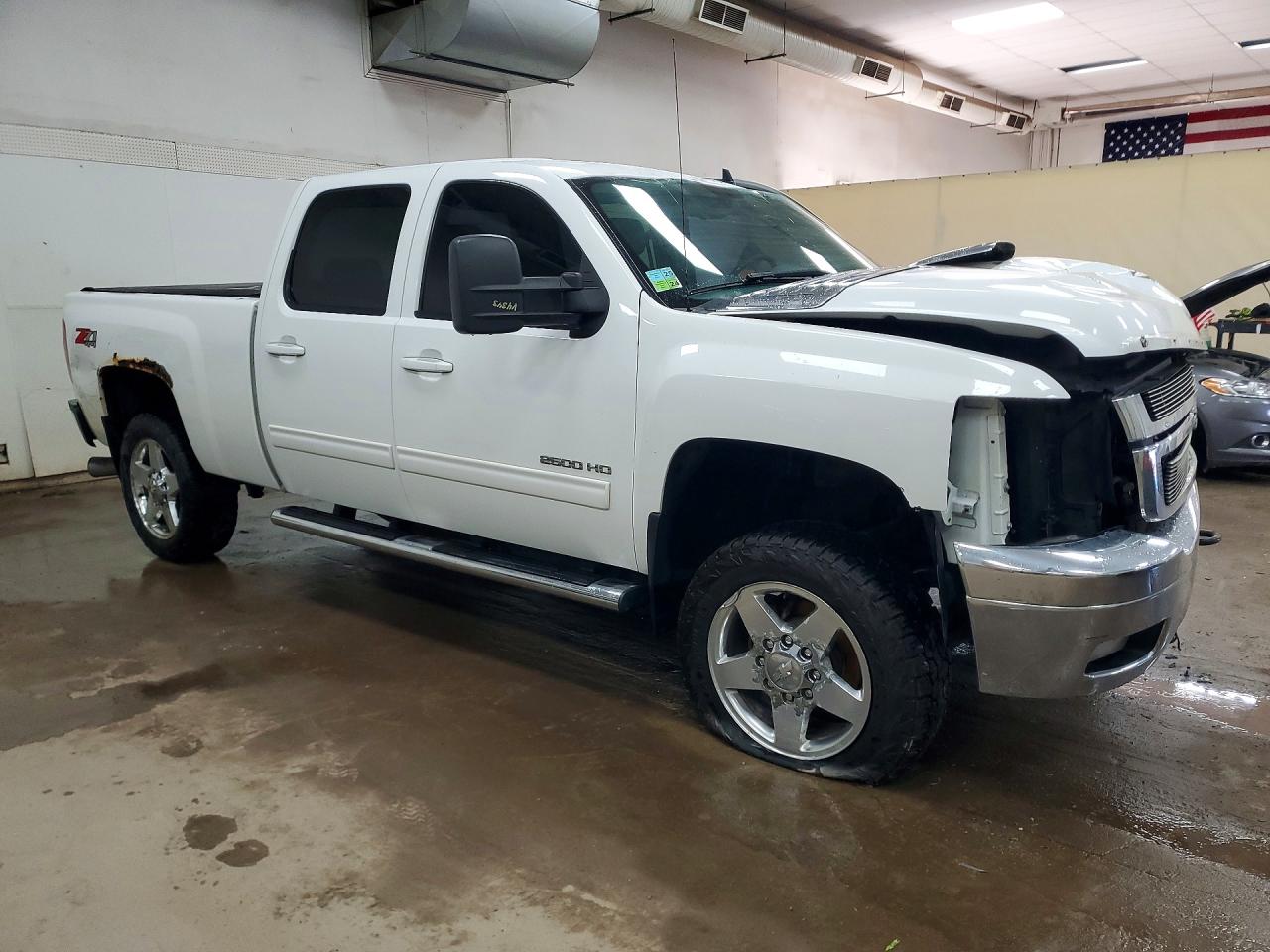 2012 Chevrolet Silverado K2500 Heavy Duty Ltz White vin: 1GC1KYE81CF145500