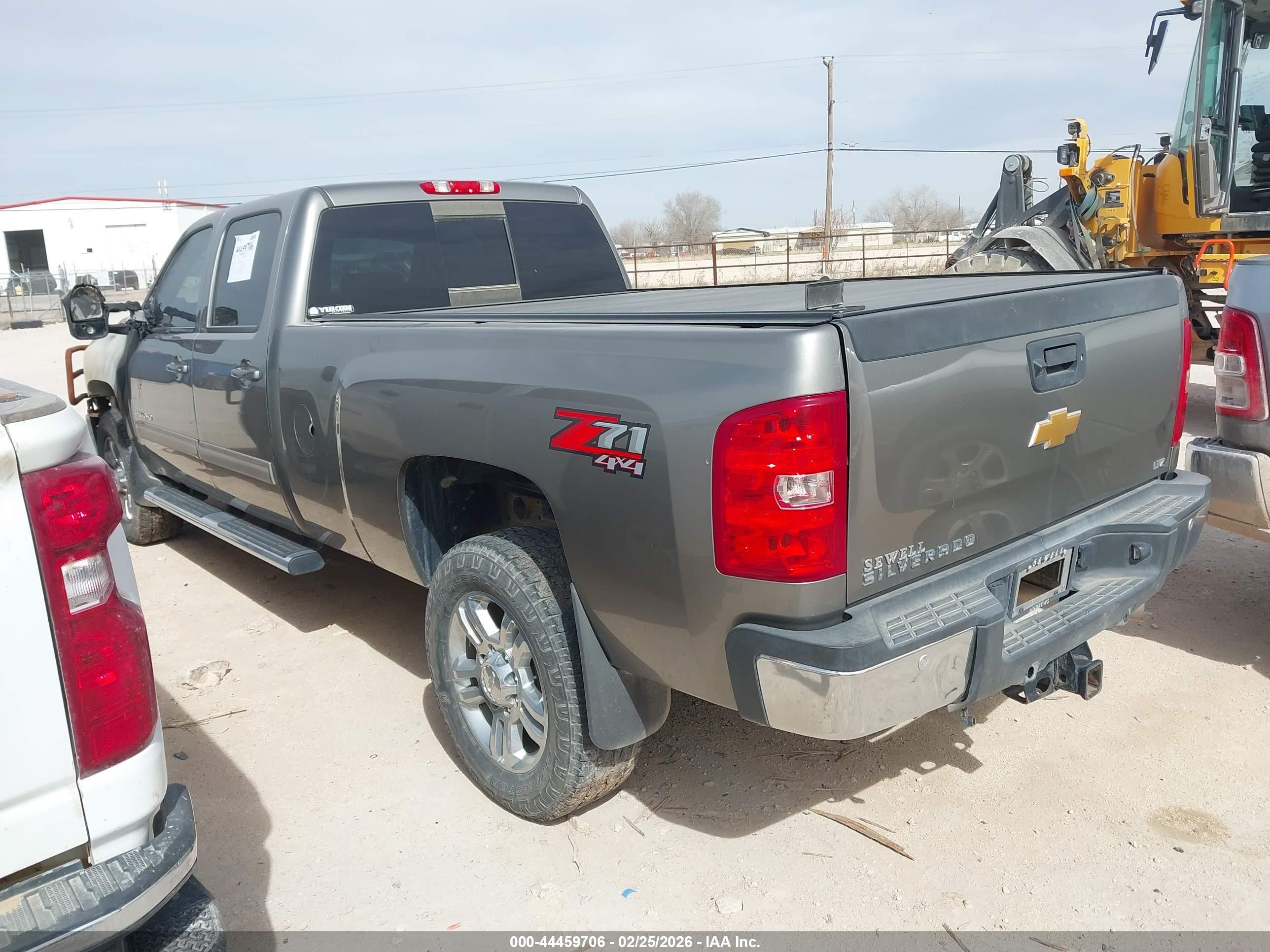 2013 Chevrolet Silverado 2500hd Ltz Серый vin: 1GC1KYE81DF108741