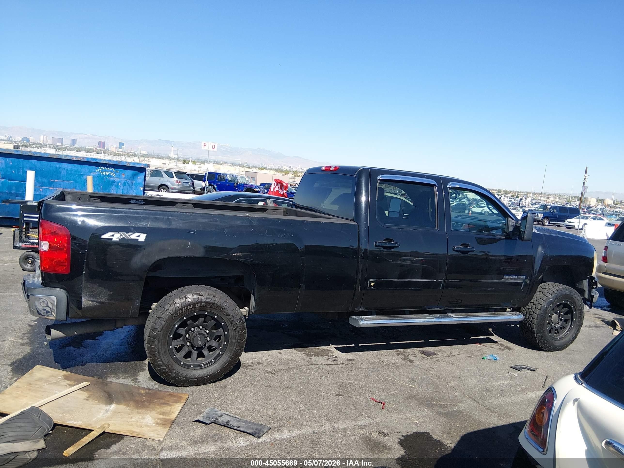 2011 Chevrolet Silverado 2500hd Ltz Black vin: 1GC1KYE82BF213754