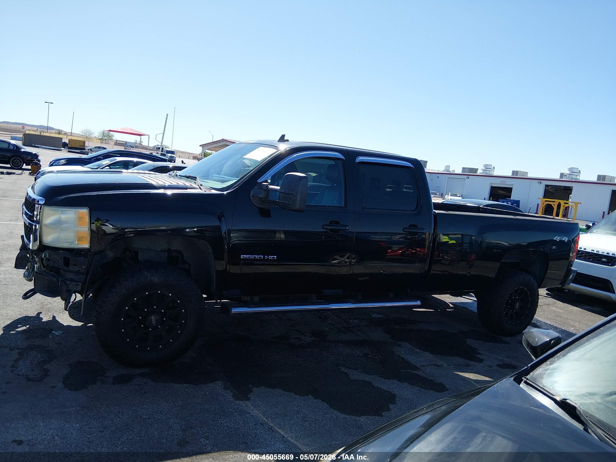 2011 Chevrolet Silverado 2500hd Ltz Black vin: 1GC1KYE82BF213754
