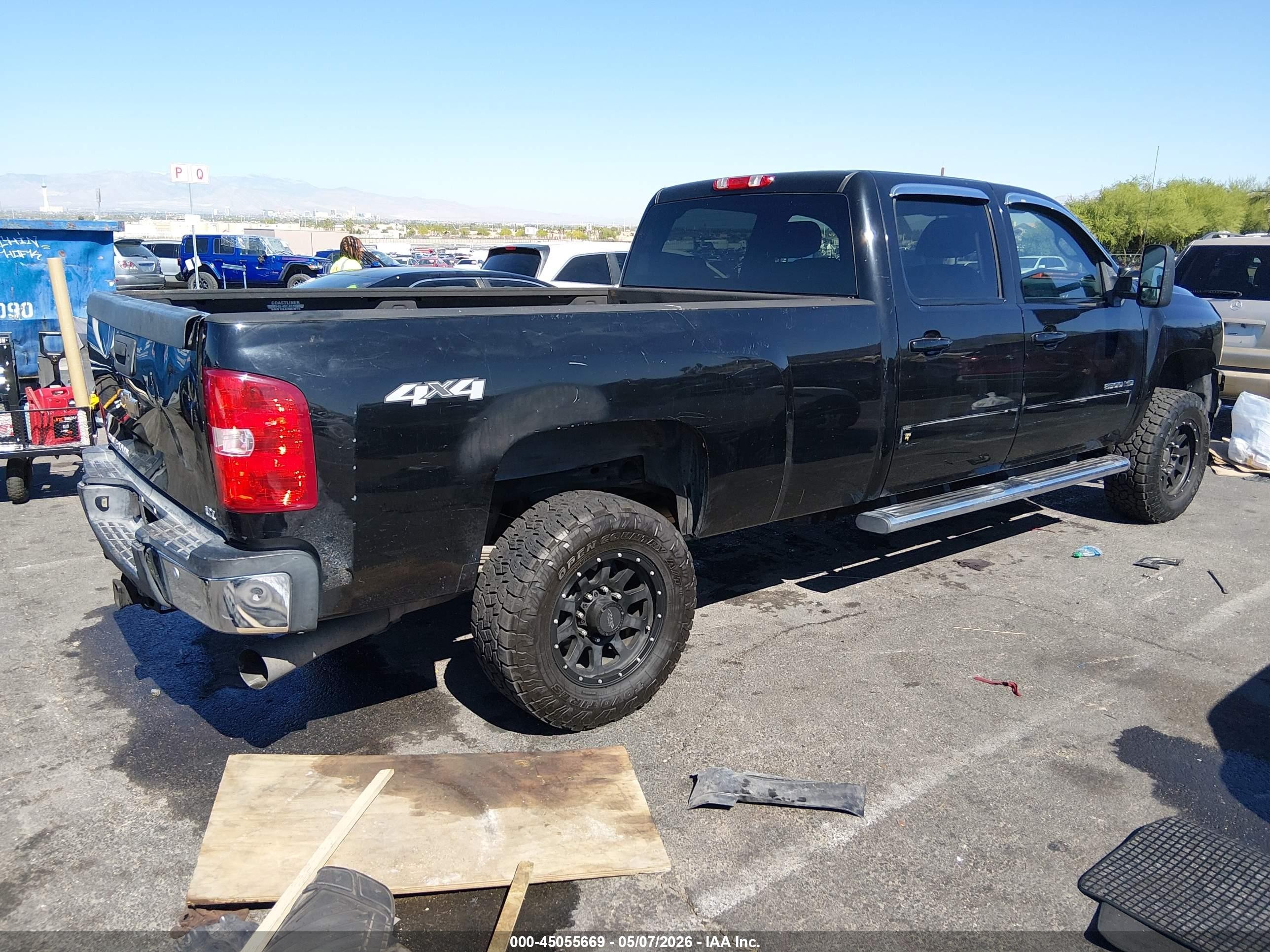 2011 Chevrolet Silverado 2500hd Ltz Black vin: 1GC1KYE82BF213754