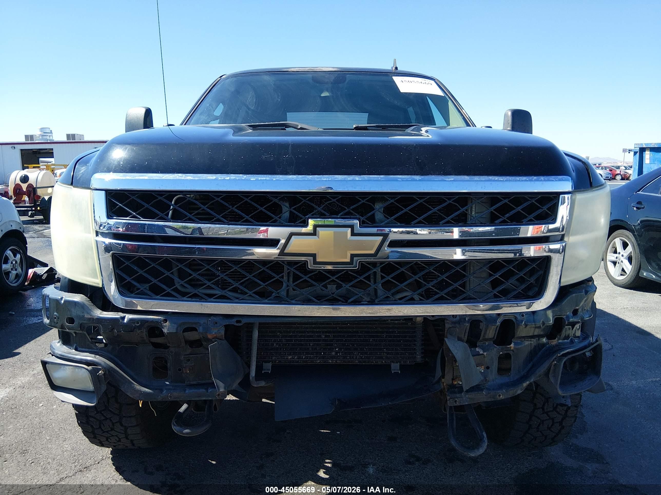 2011 Chevrolet Silverado 2500hd Ltz Black vin: 1GC1KYE82BF213754