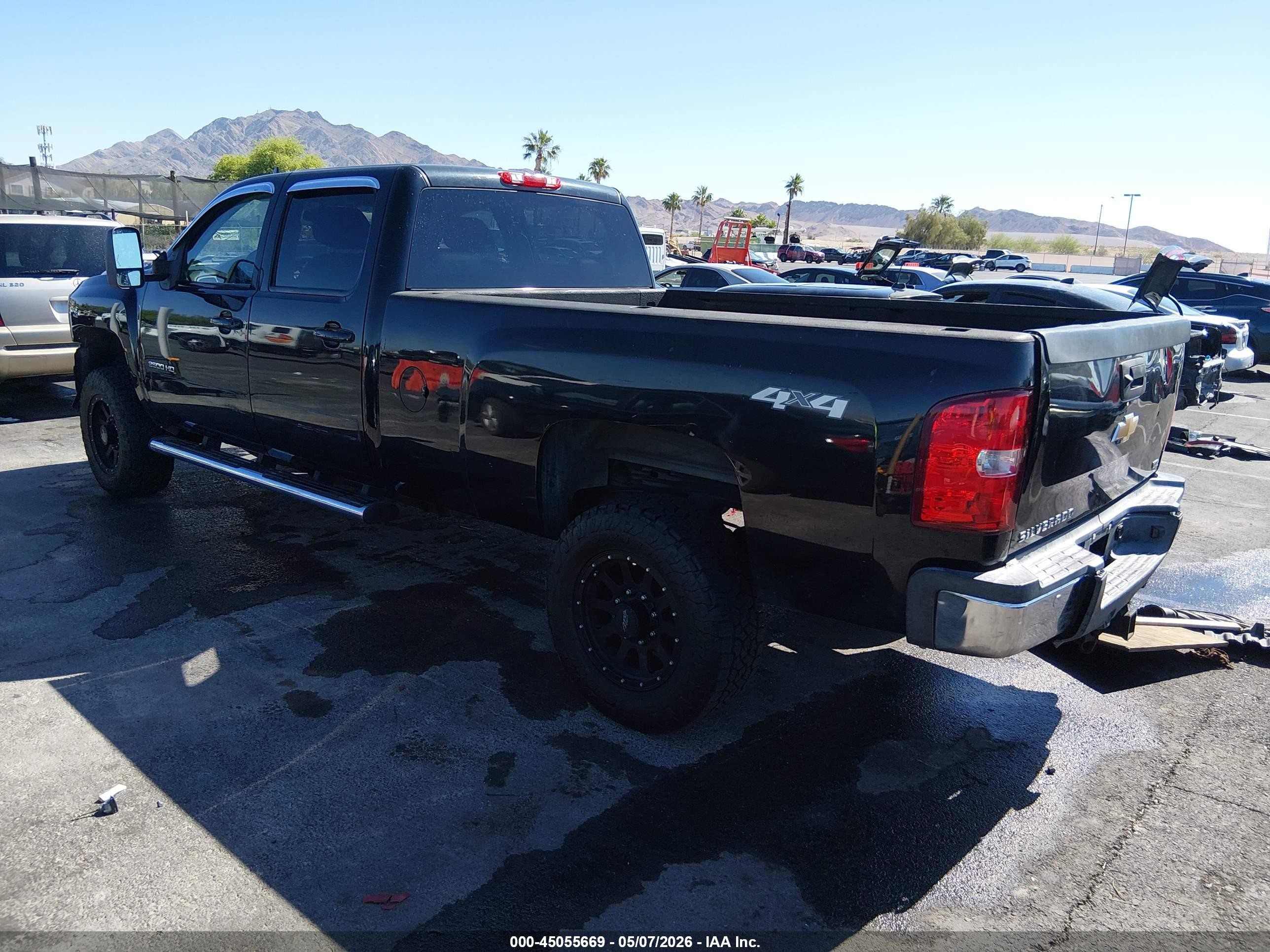 2011 Chevrolet Silverado 2500hd Ltz Black vin: 1GC1KYE82BF213754