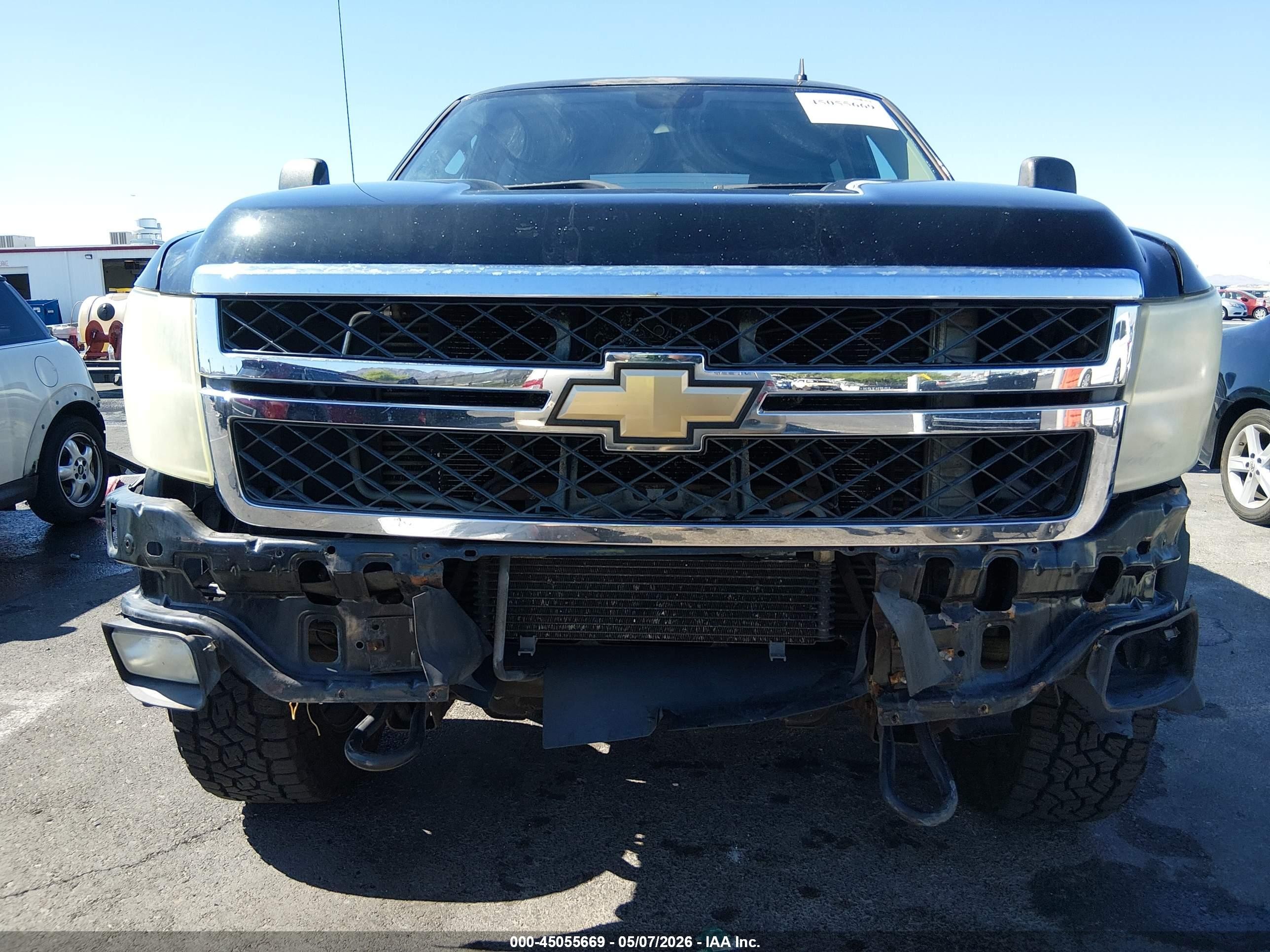2011 Chevrolet Silverado 2500hd Ltz Black vin: 1GC1KYE82BF213754